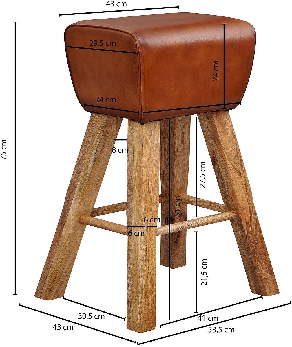 Tabouret de bar WL6.011