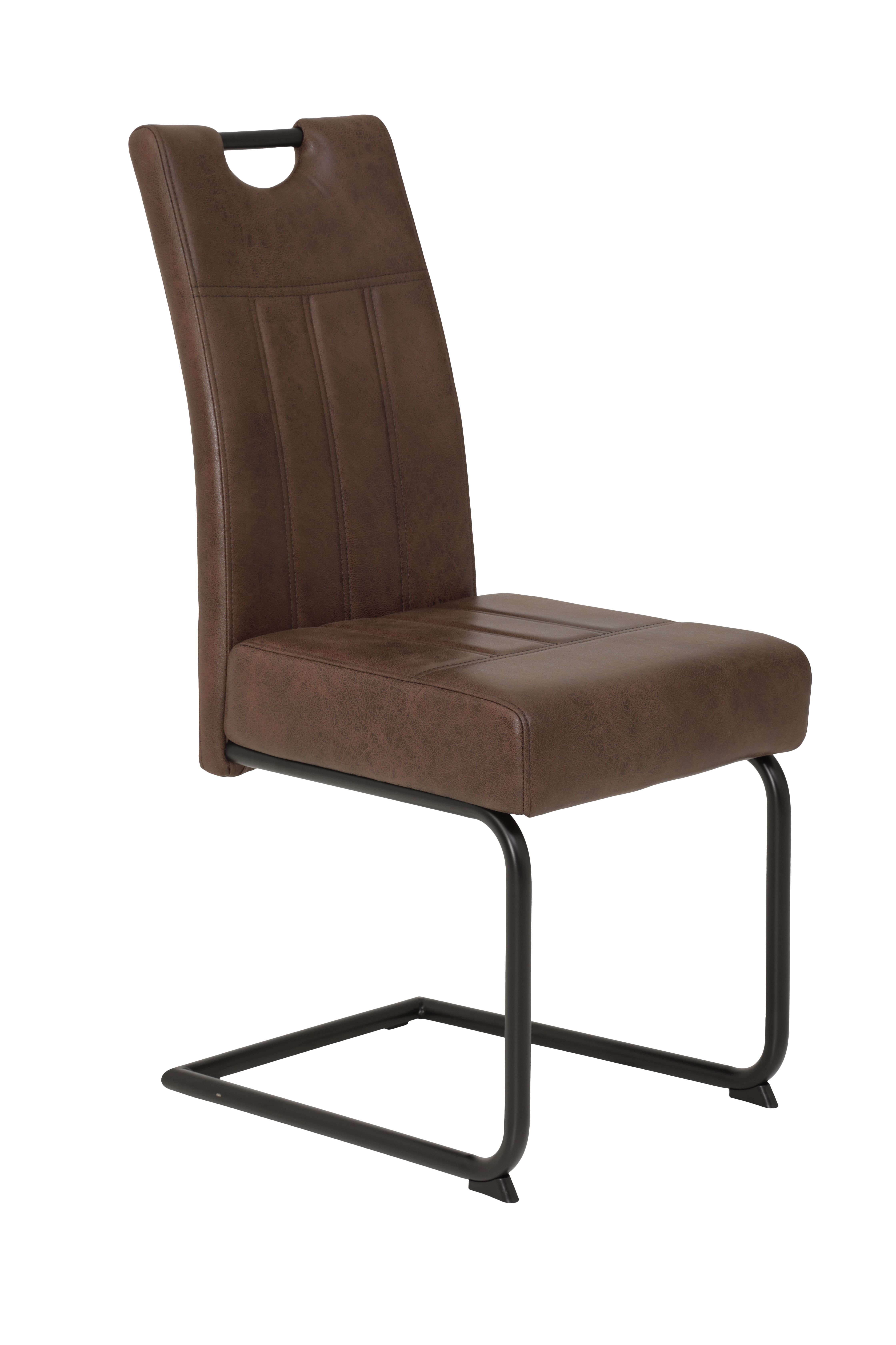 Lot de 4 chaises à piètement luge BETTY Lot de 4 chaises à piètement luge BETTY