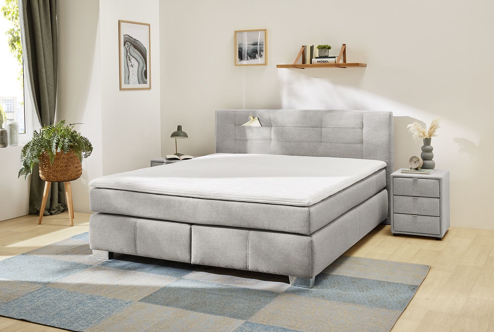 Lit boxspring ELENA