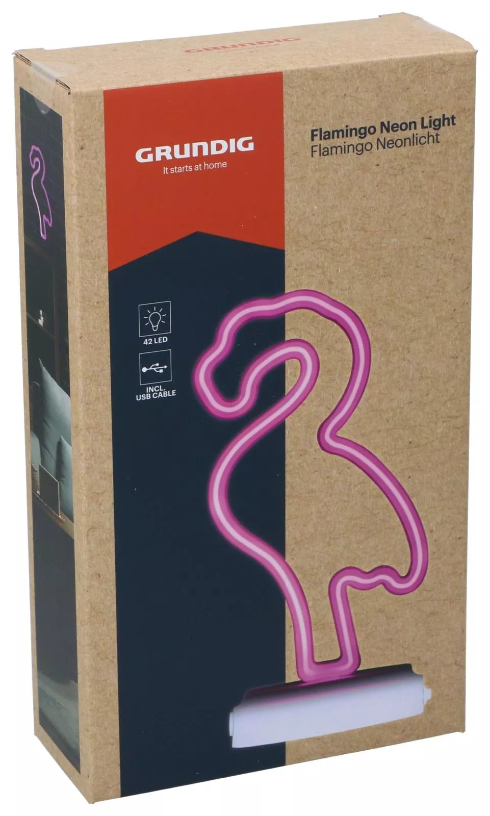 LED Neon Flamingo GRUNDIG