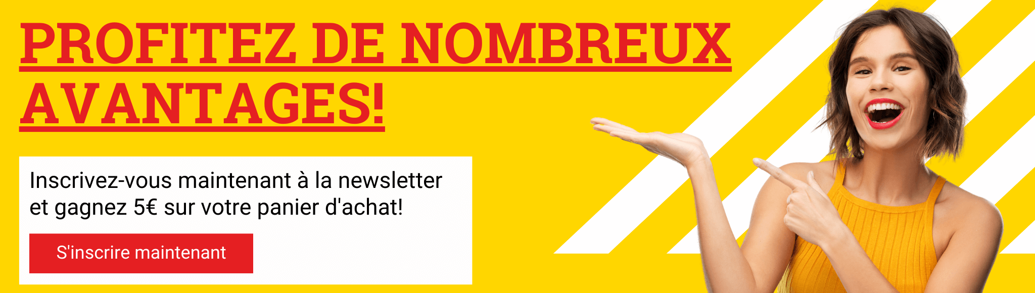 Inscription à la newsletter