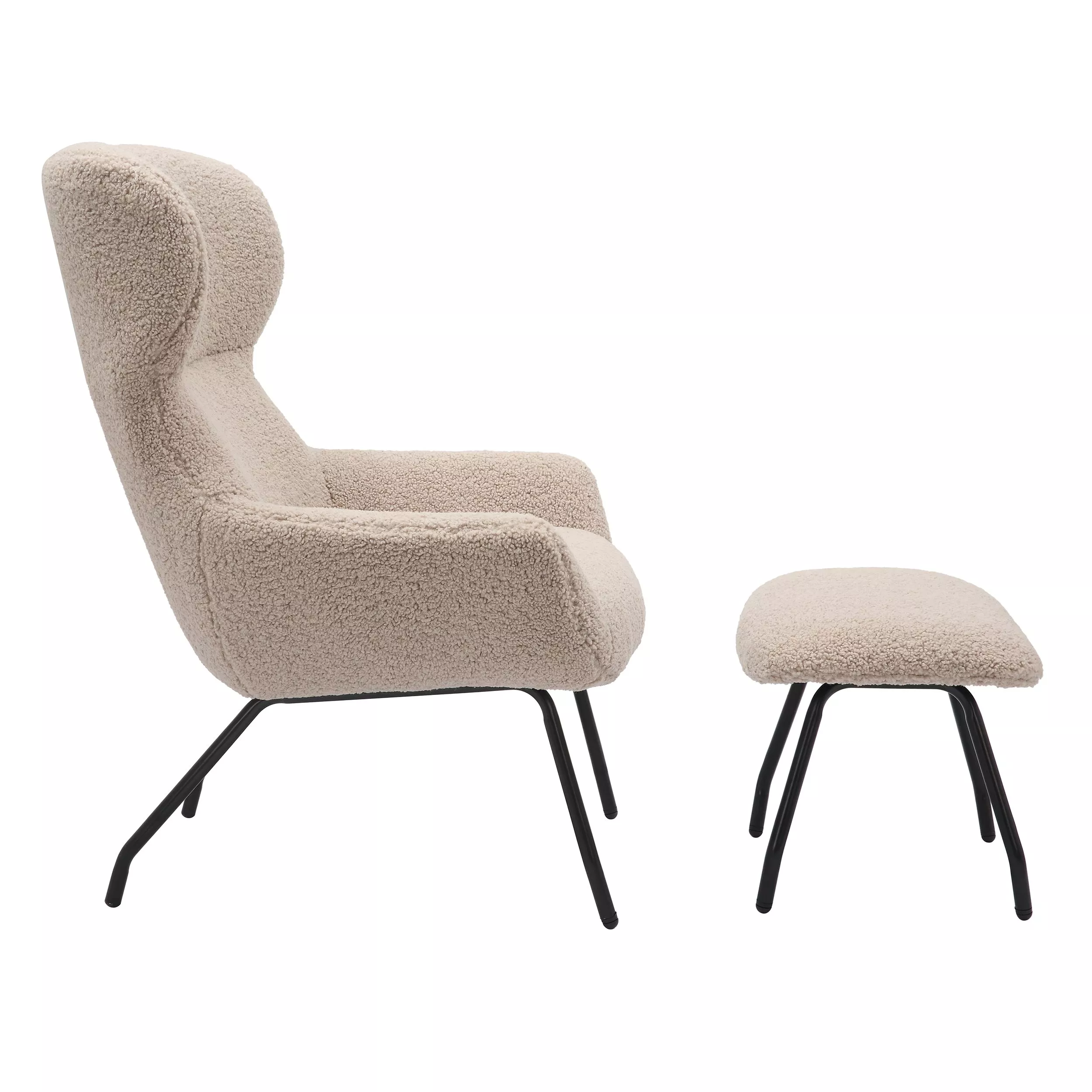 Fauteuil avec repose-pied 367803