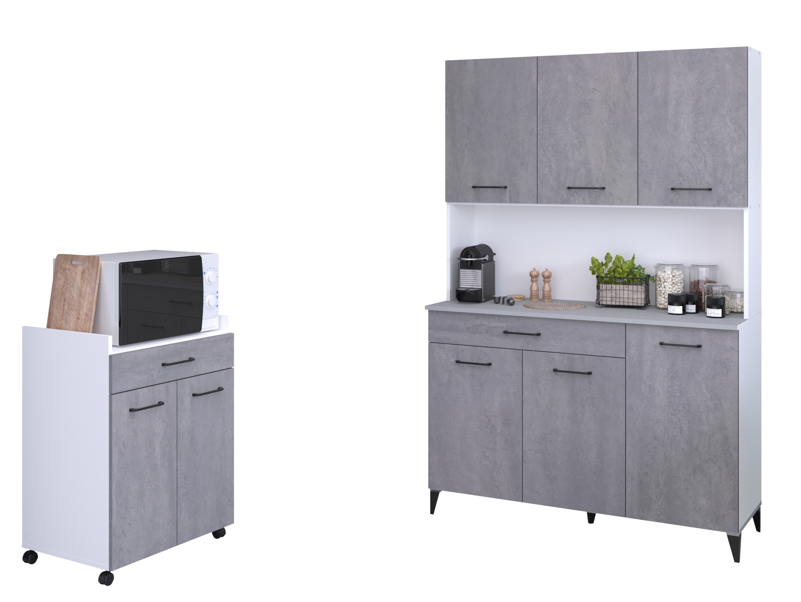 Ensemble avec buffet de cuisine MEMPHIS 2