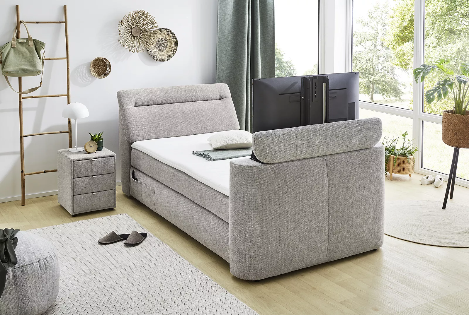 Lit boxspring CURVE
