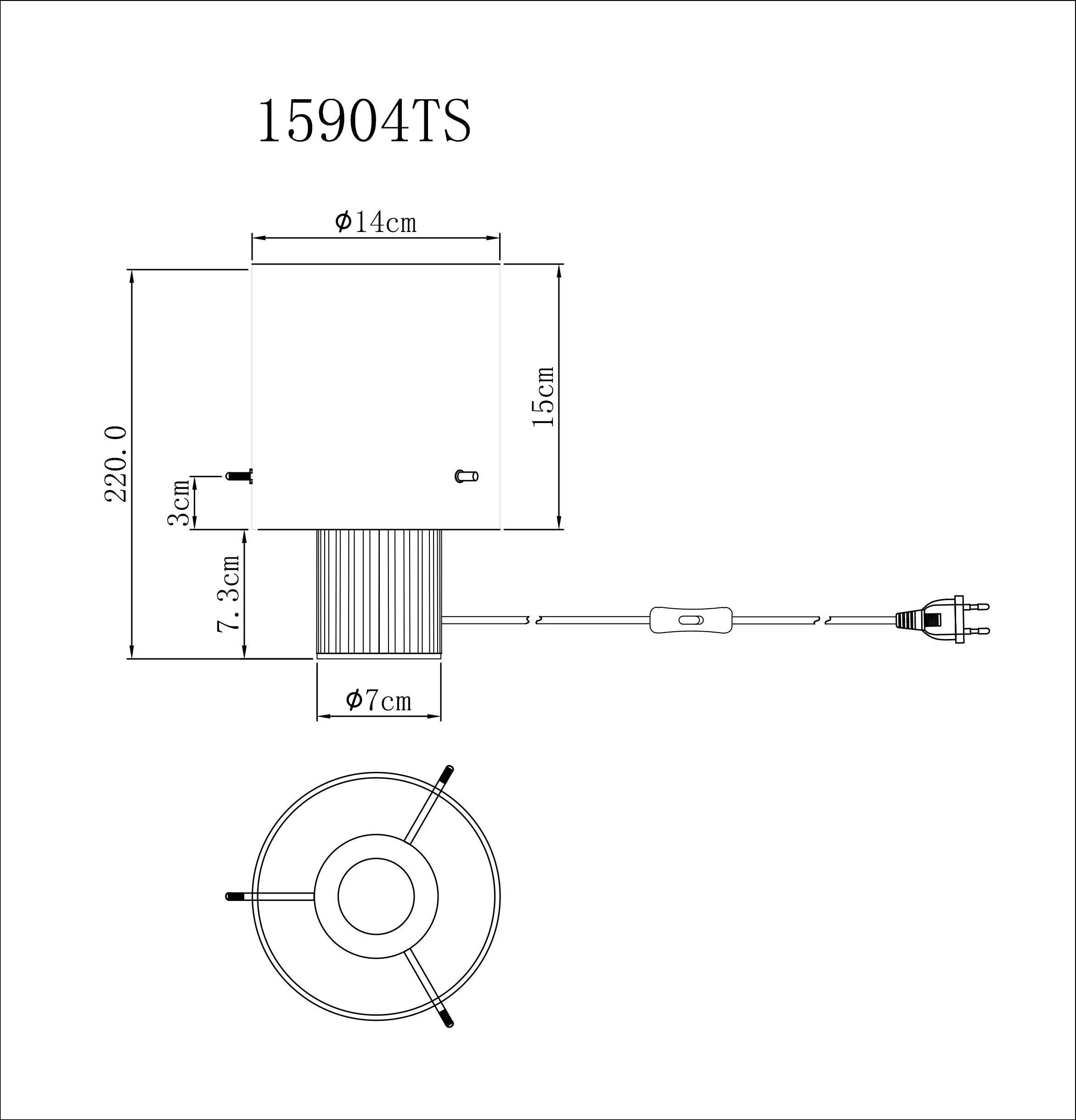 Lampe de table  TULIVAR