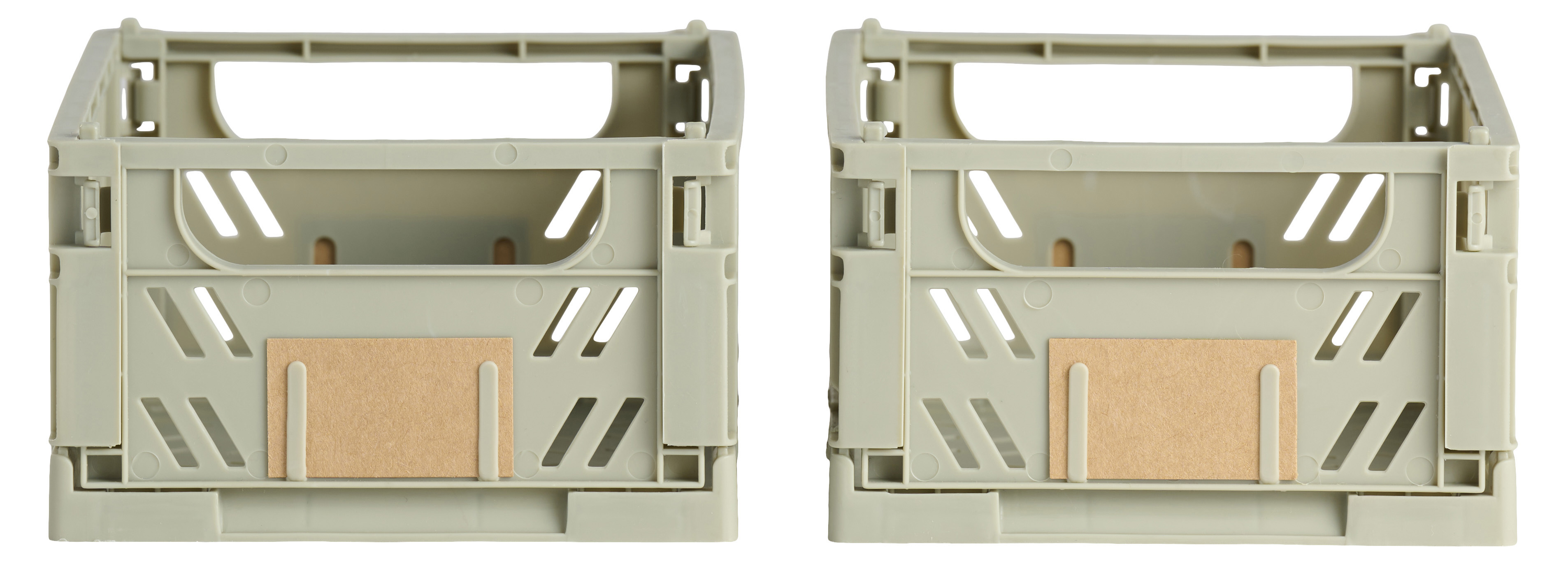 Lot de 2 caisses pliables DAY