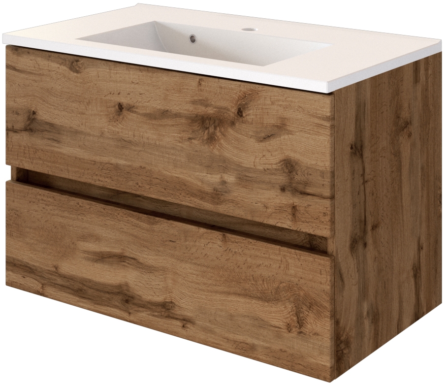 Meuble sous vasque avec plan vasque 80 BAABE Meuble sous vasque avec plan vasque 80 BAABE