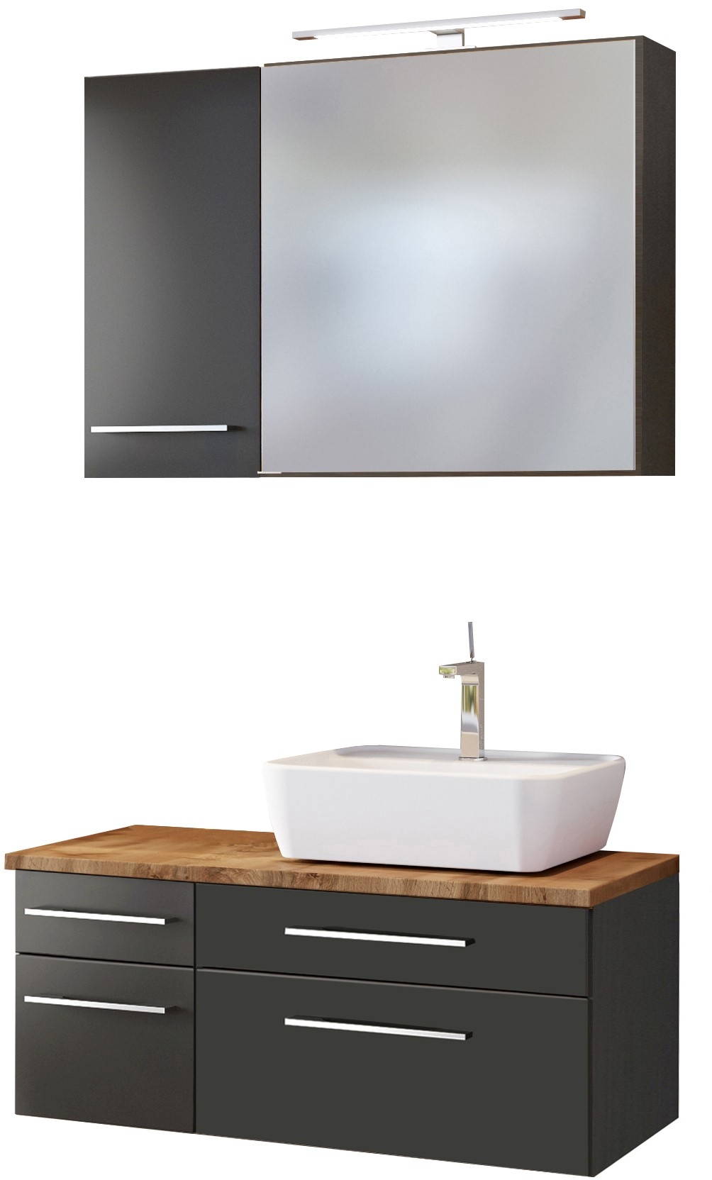 Ensemble salle de bains 4 éléments DAVOS Ensemble salle de bains 4 éléments DAVOS