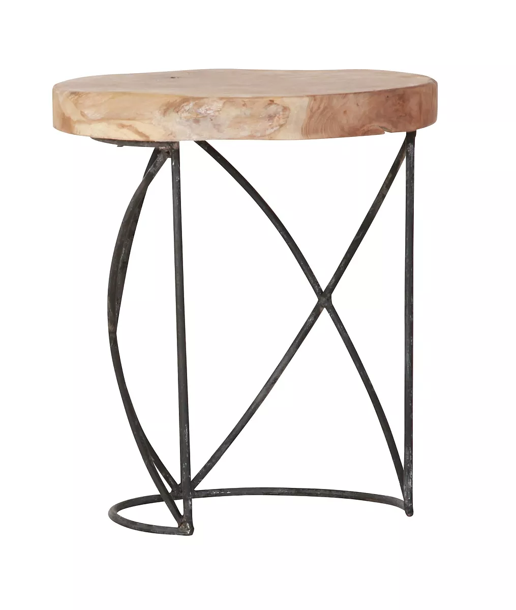 Lot de 3 tables d'appoint NATURE