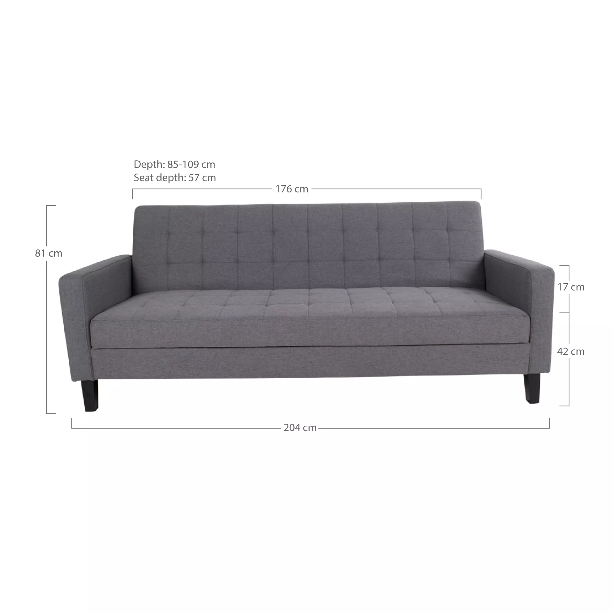 Canapé convertible MILTON