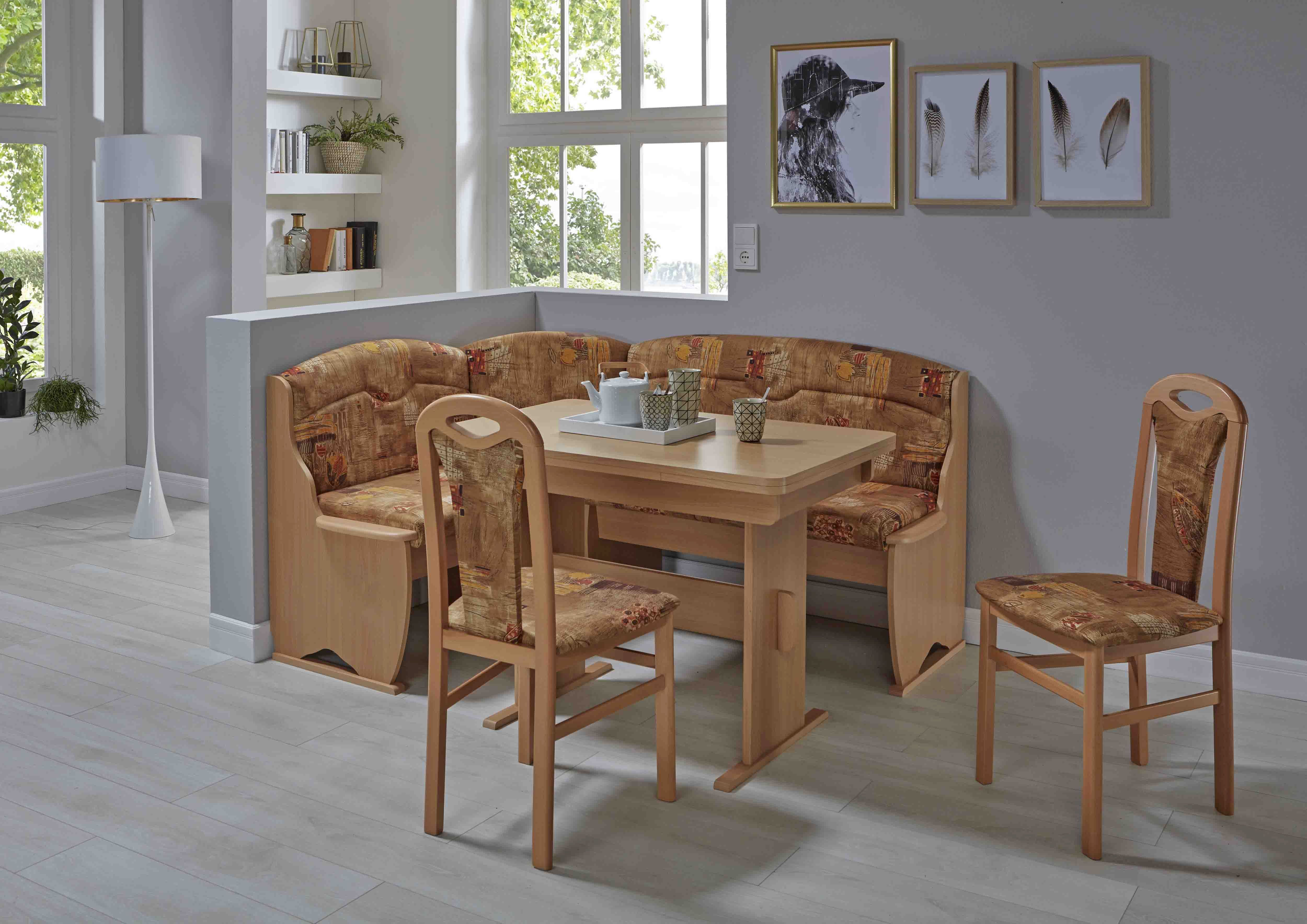Coin repas avec banquette d'angle TIVOLI