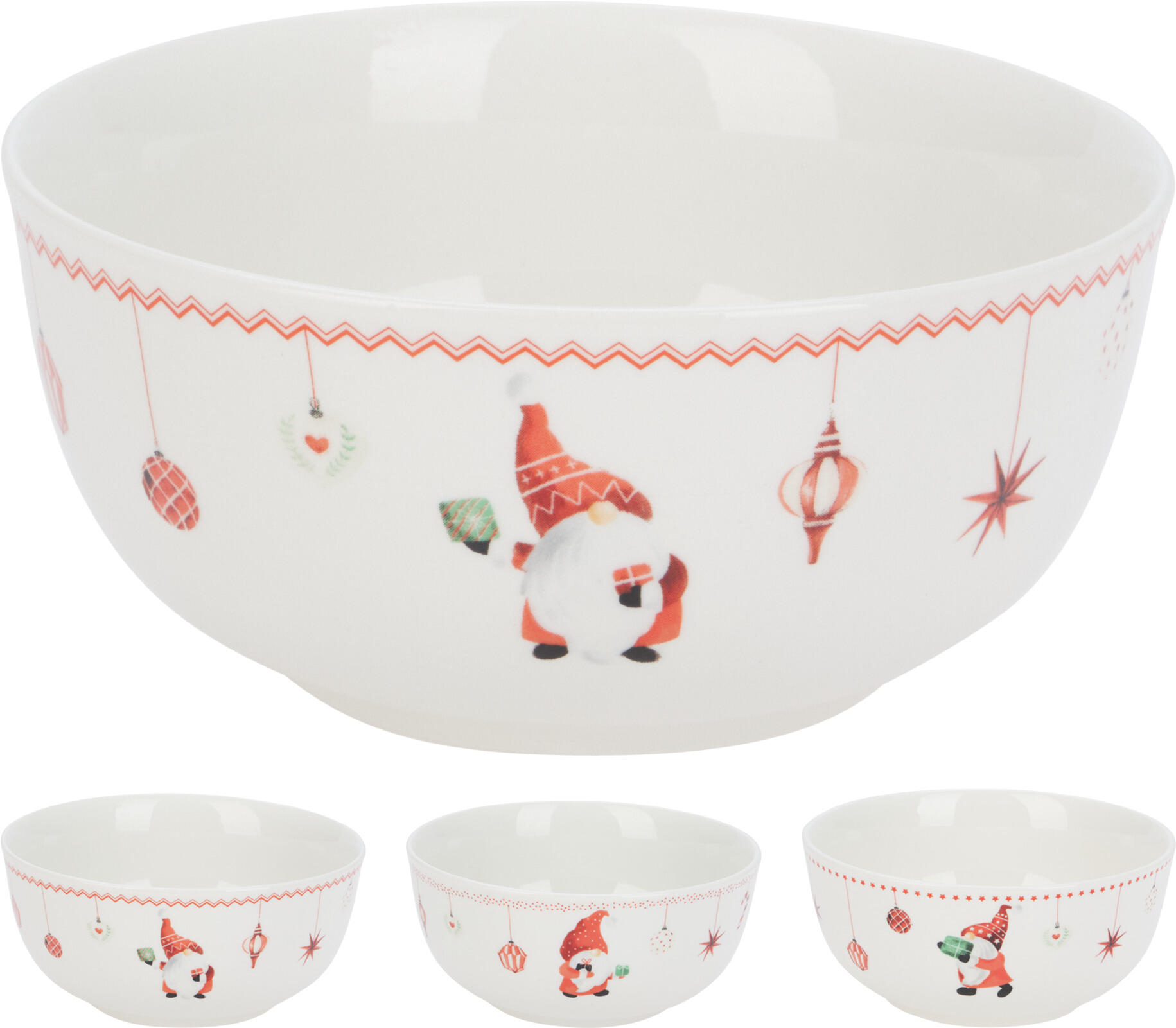 Bol motif lutin CHRISTMAS