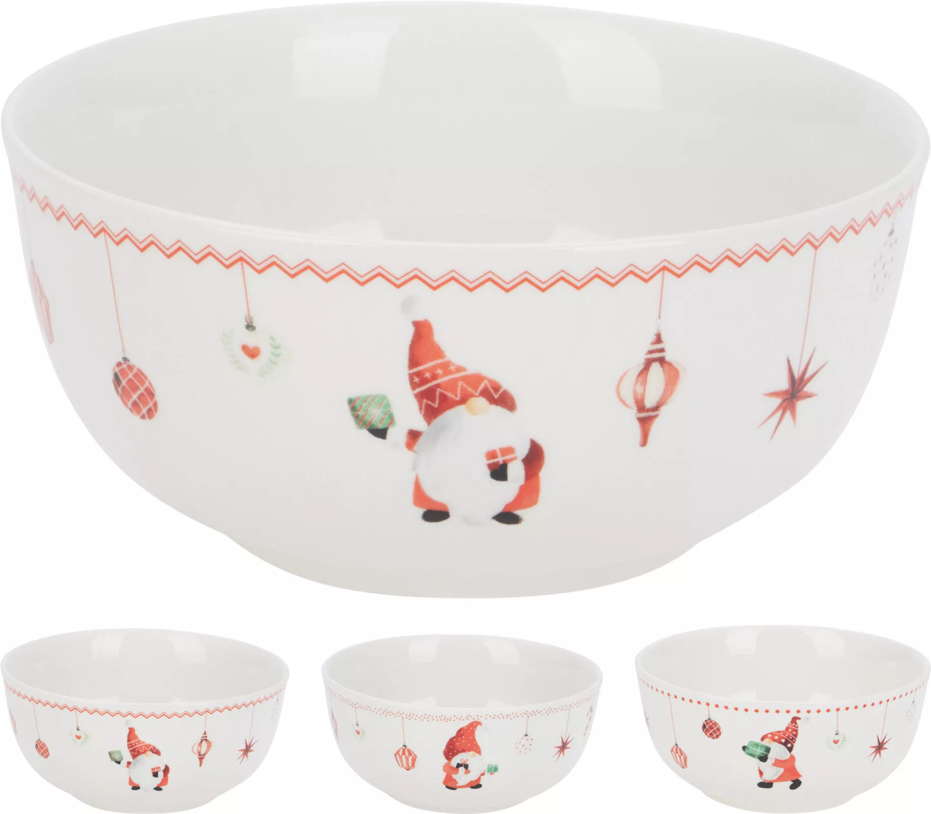 Bol motif lutin CHRISTMAS