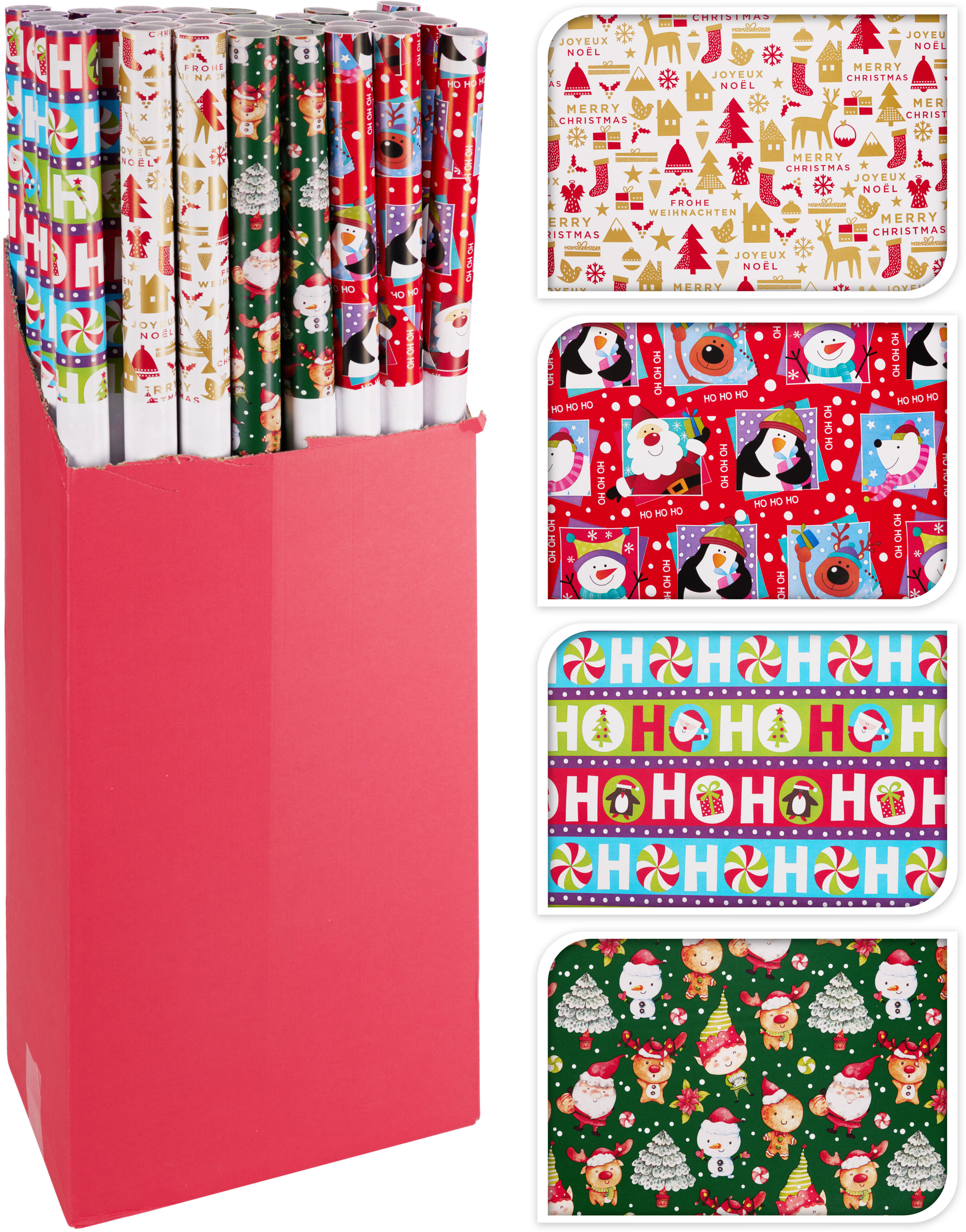 Rouleau de papier cadeau XL CHRISTMAS