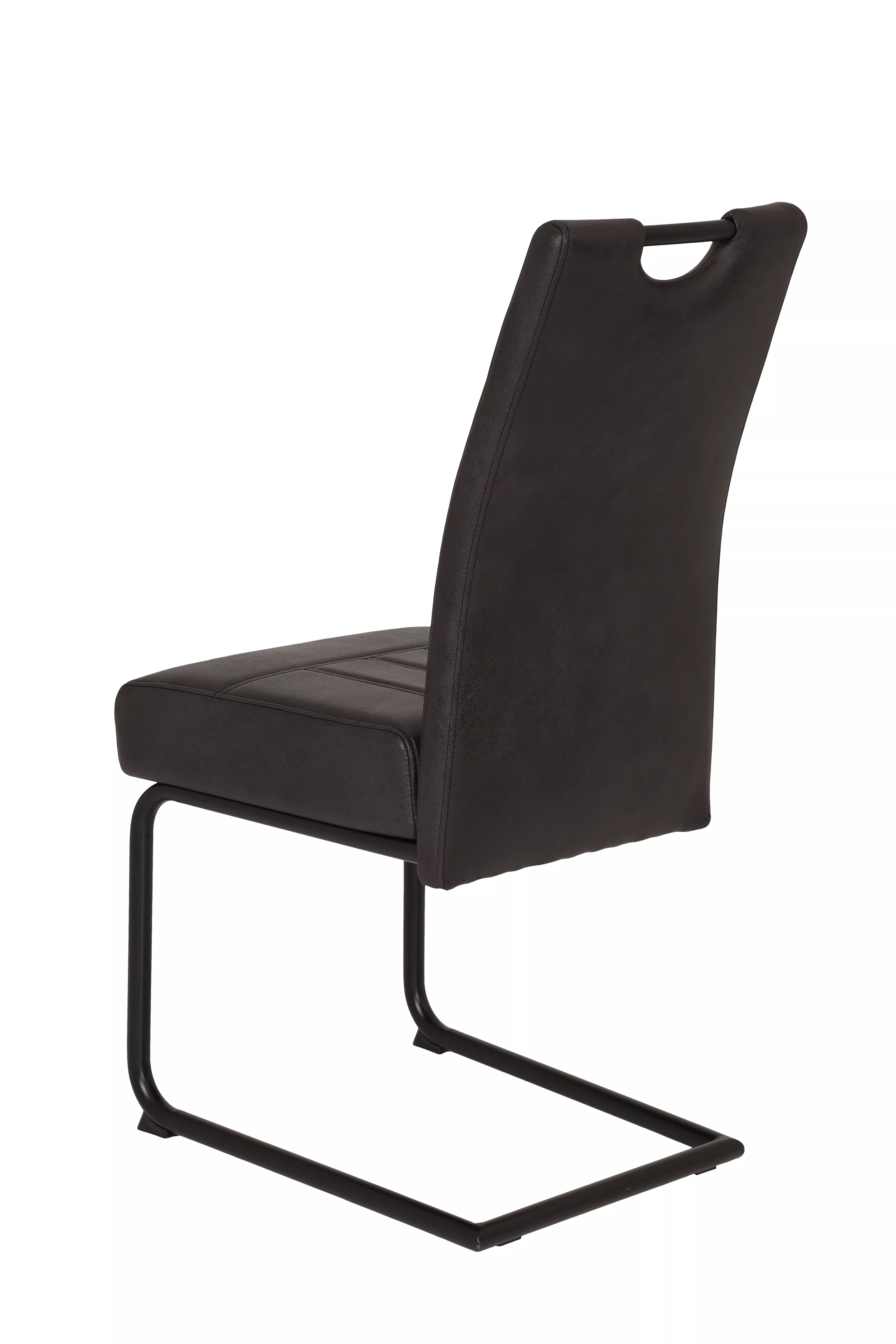 Lot de 4 chaises à piètement luge BETTY