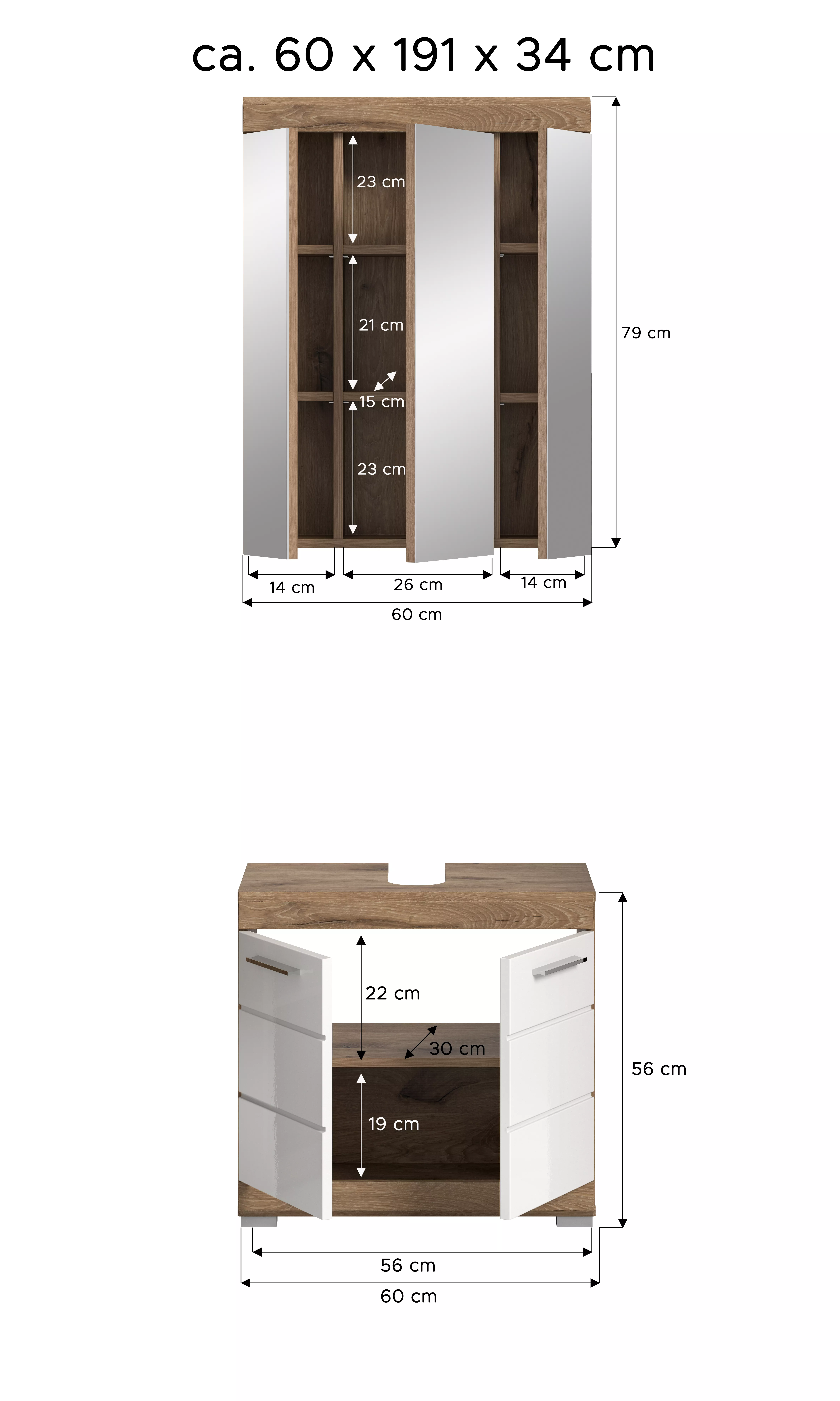 Salle de bains combinée 2 éléments DEBRE BIRHAN