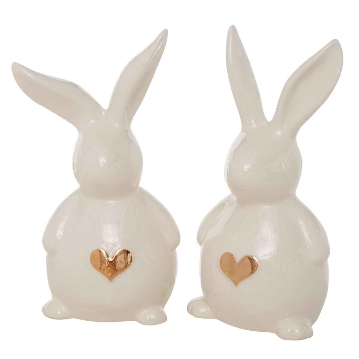 Figurine lièvre avec coeur JEPPE