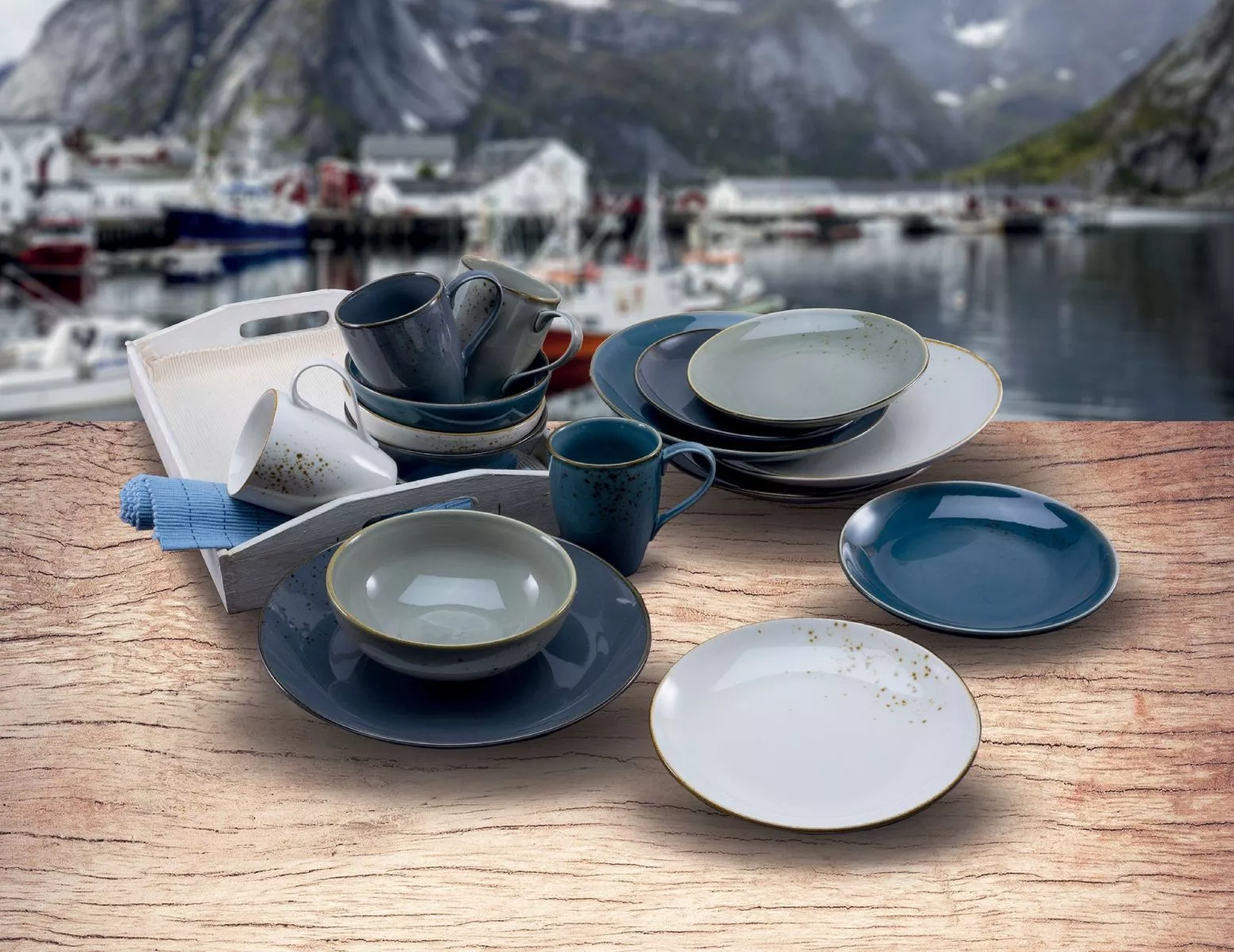 Service de table 16 pièces NORDIC STYLE