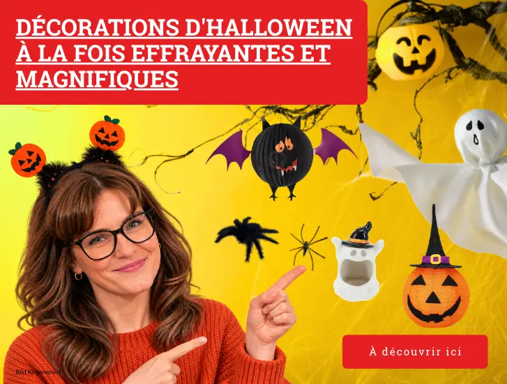 Des décorations d'Halloween à la fois effrayantes et magnifiques – découvrez-les ici >