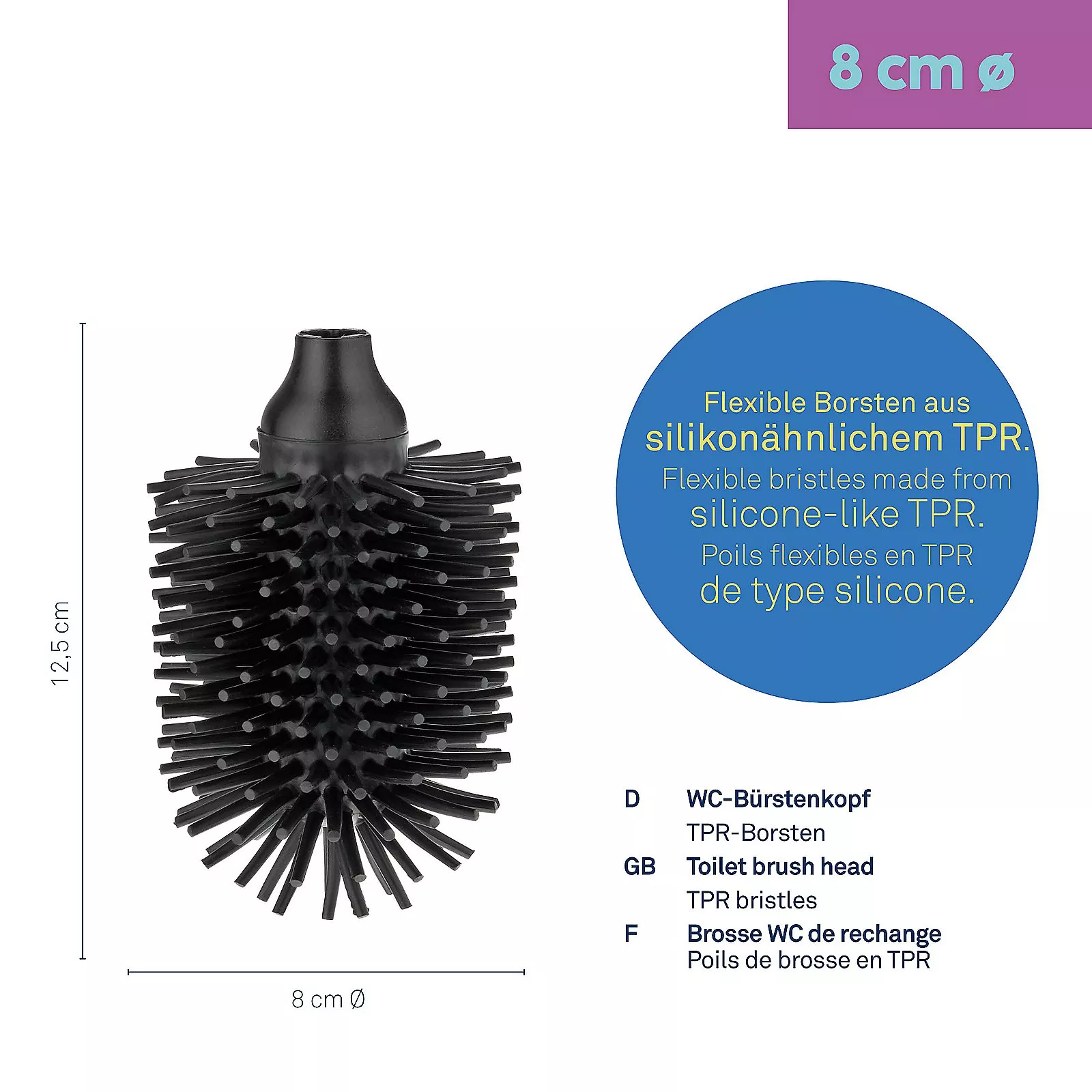 Tête de brosse WC LA BROSSE