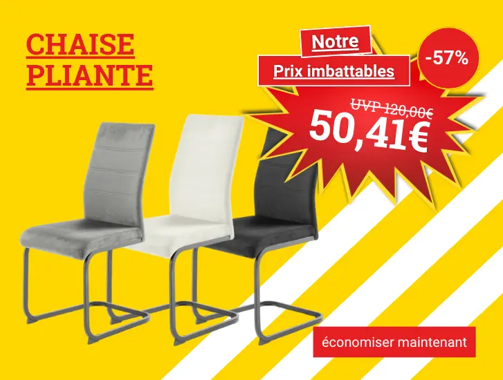 Notre conseil pour faire des économies! Chaise pivotante HARBIN