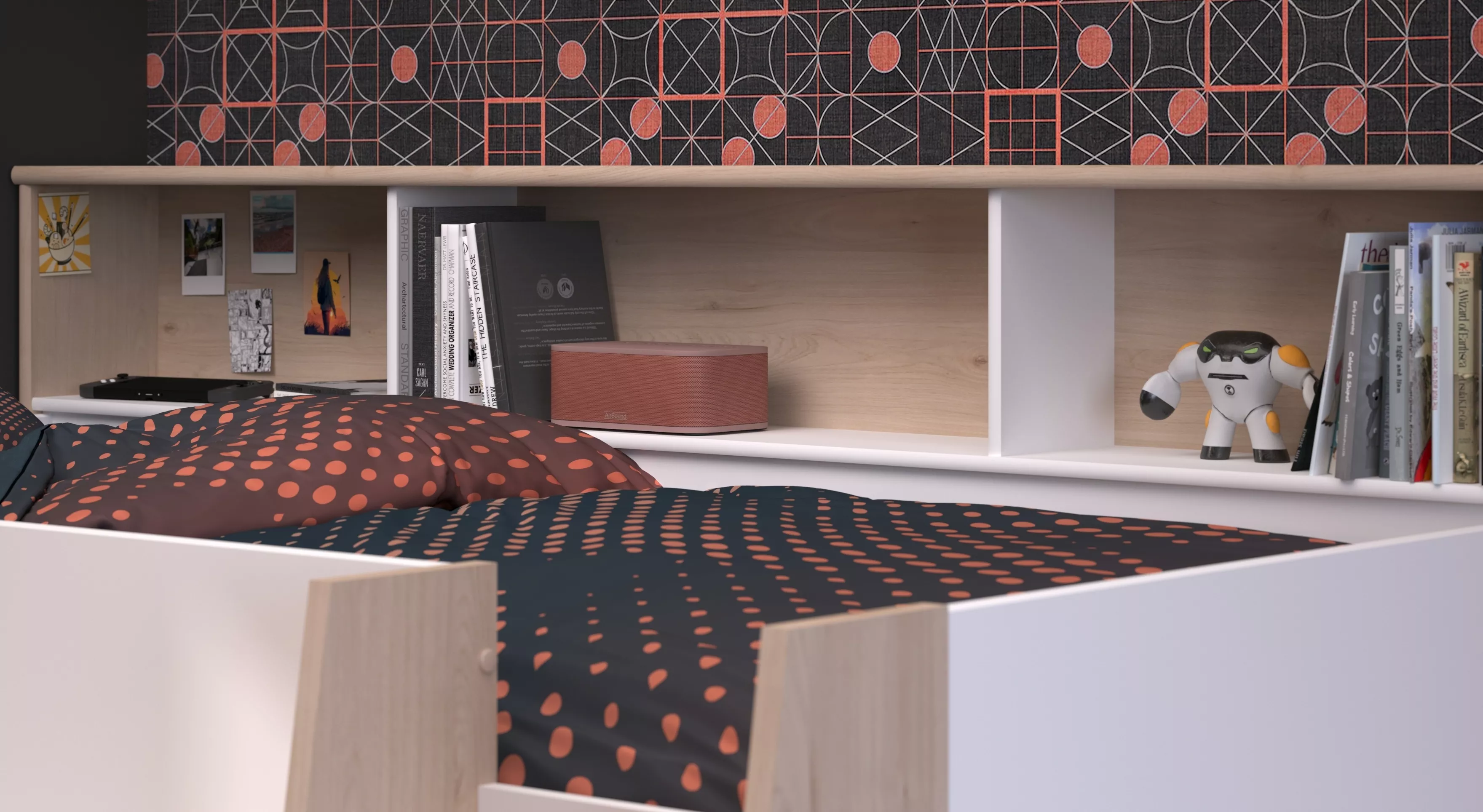 Chambre junior 2 éléments AUSTIN 11