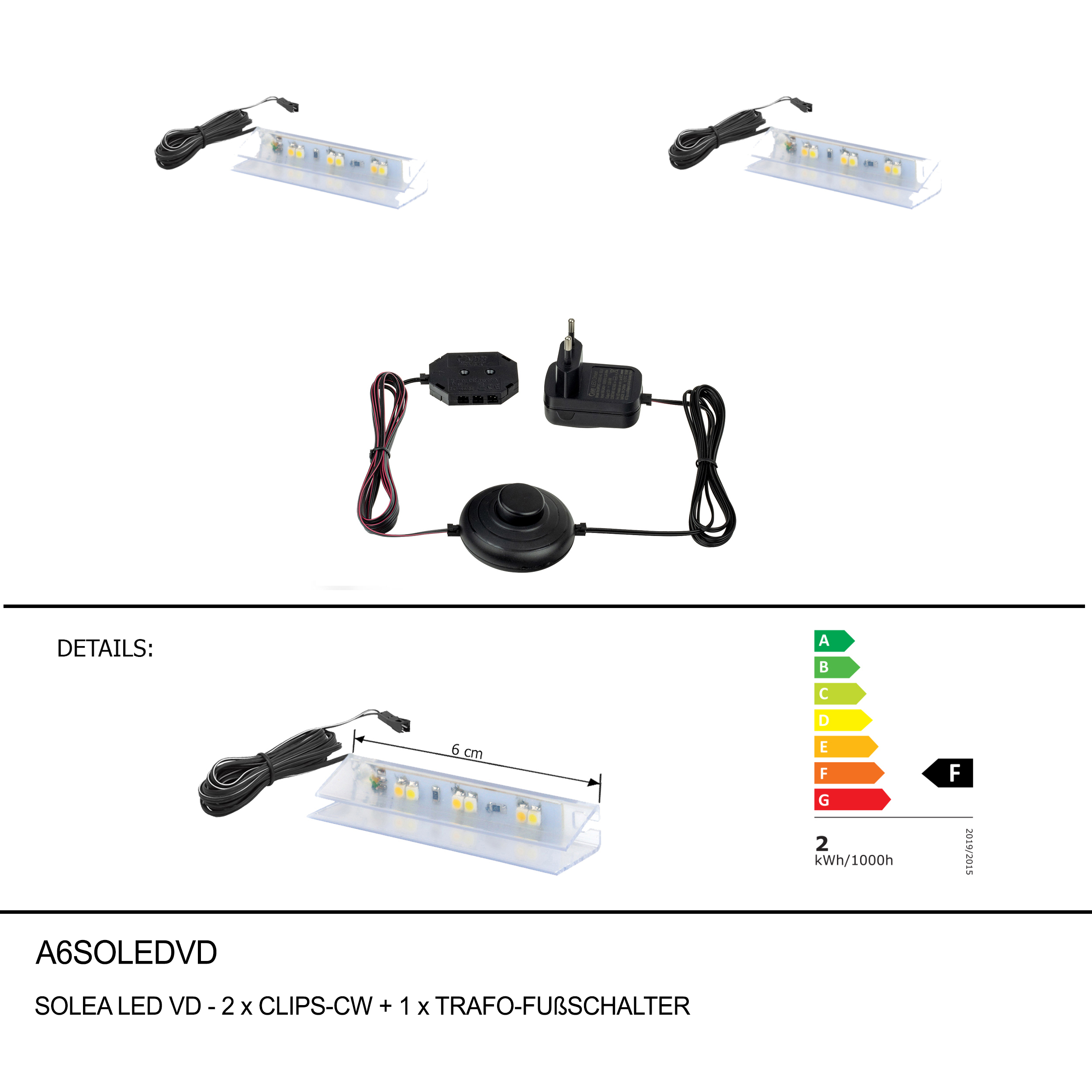 Set d’éclairage SOLEA