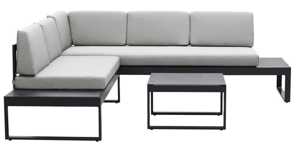 Canapé d'angle avec table basse ROA-7042036