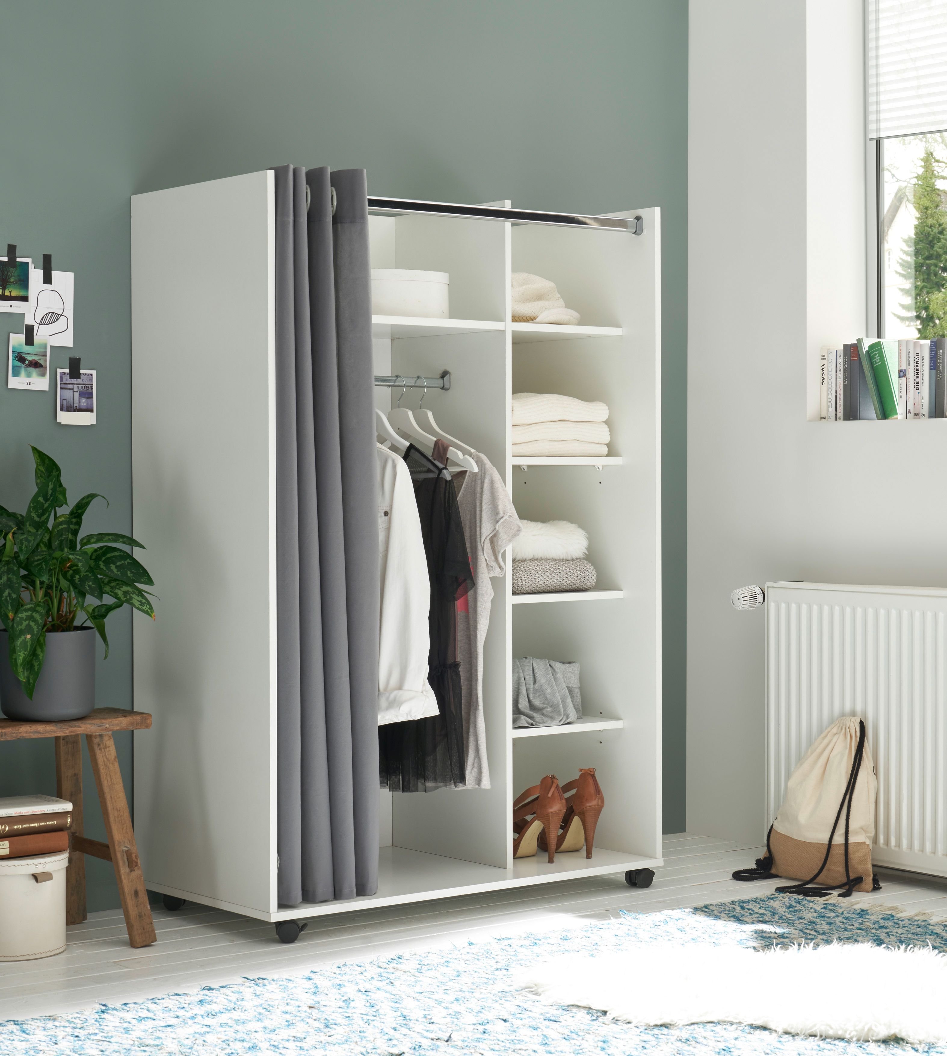 Armoire de rangement XXL, Penderie dressing en Tissu - Biens de