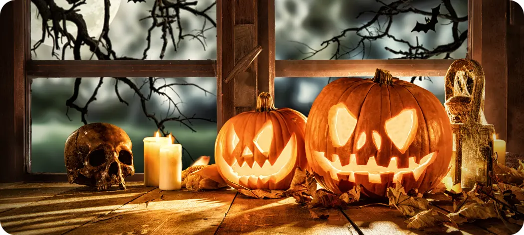 Décorations d'automne effrayantes pour Halloween Décorations d'automne effrayantes pour Halloween