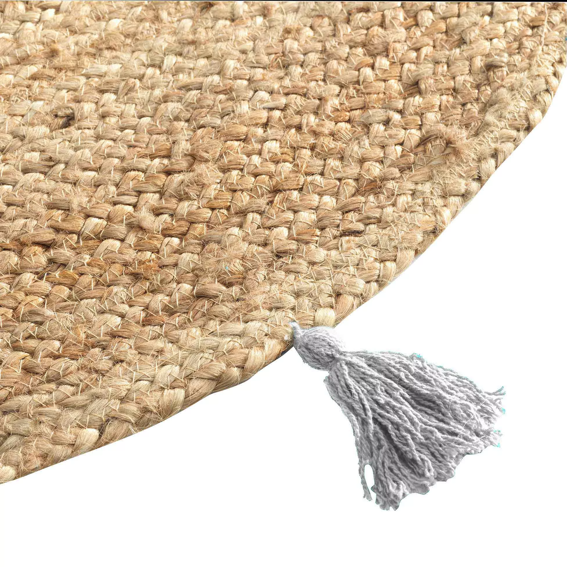 Tapis en jute rond SHIRA