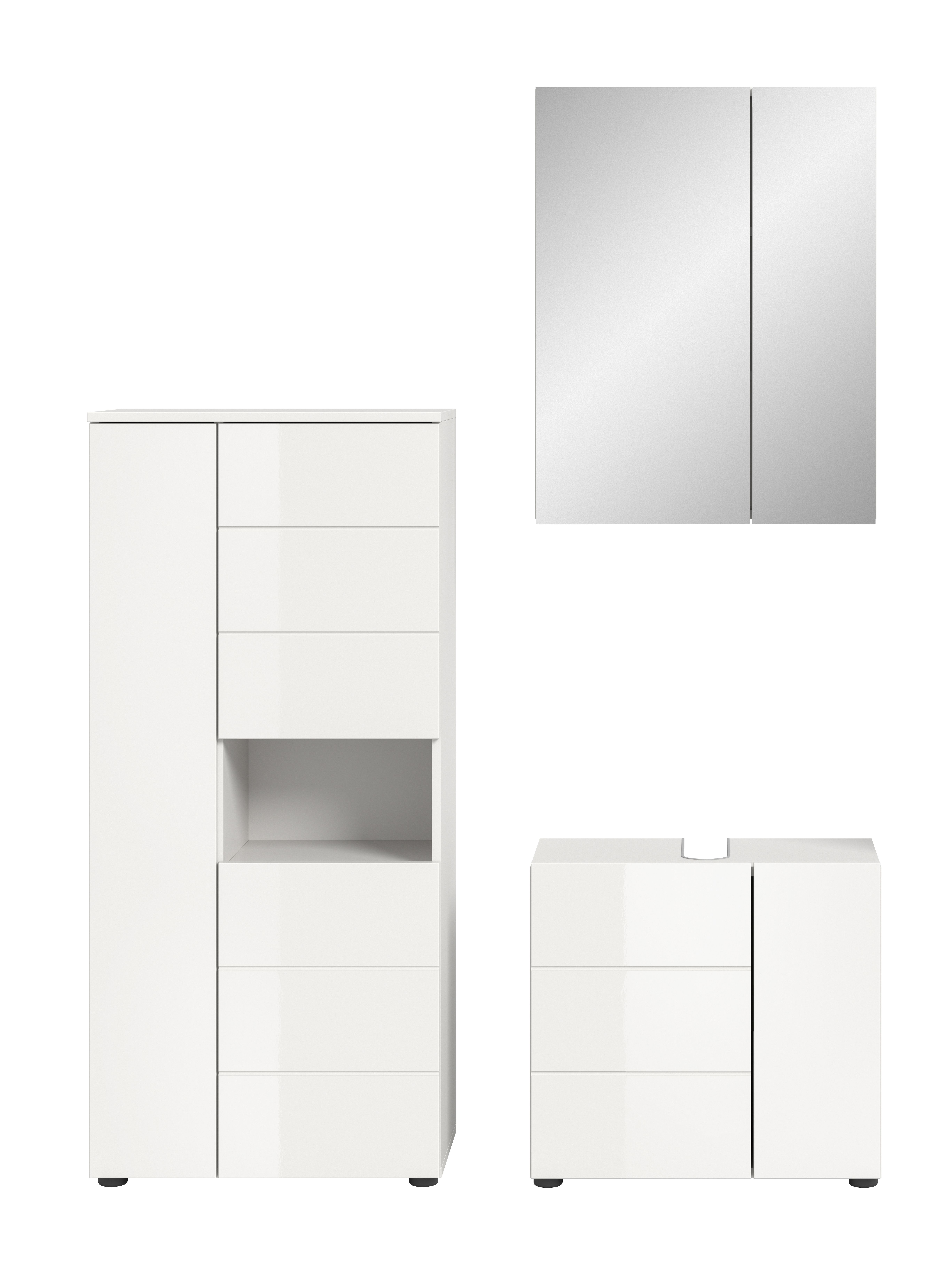 Salle de bains combinée 3 éléments AMBO