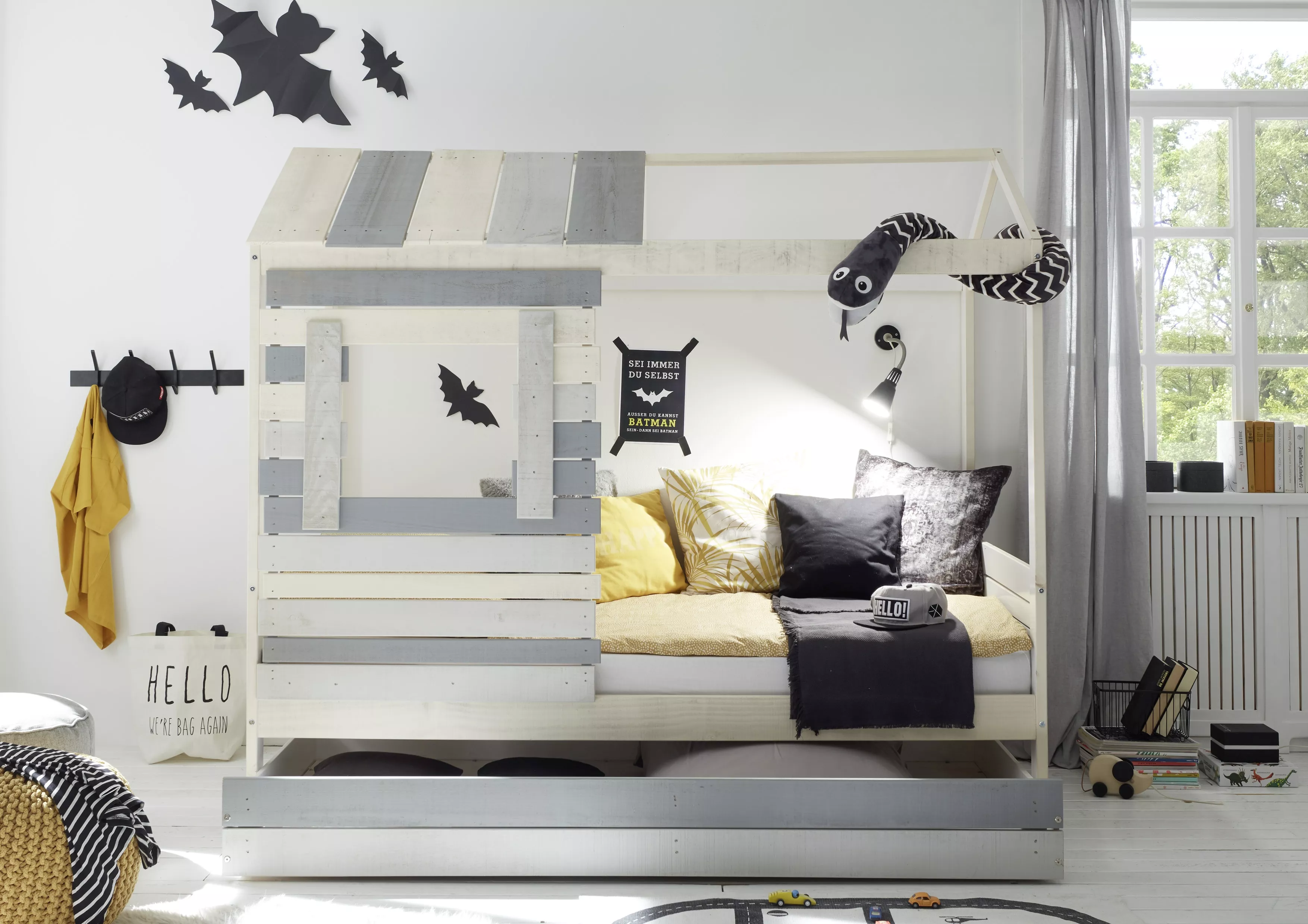 Lit cabane WOOD