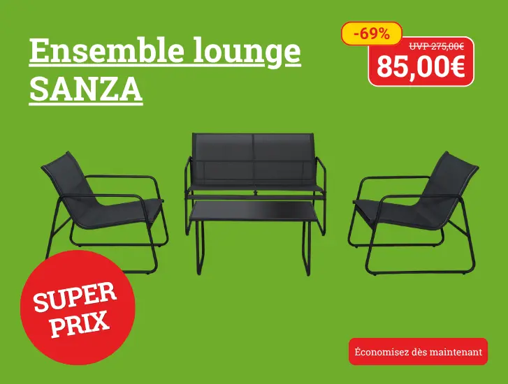 Extrait de notre publicité ! Ensemble de salon SANZA