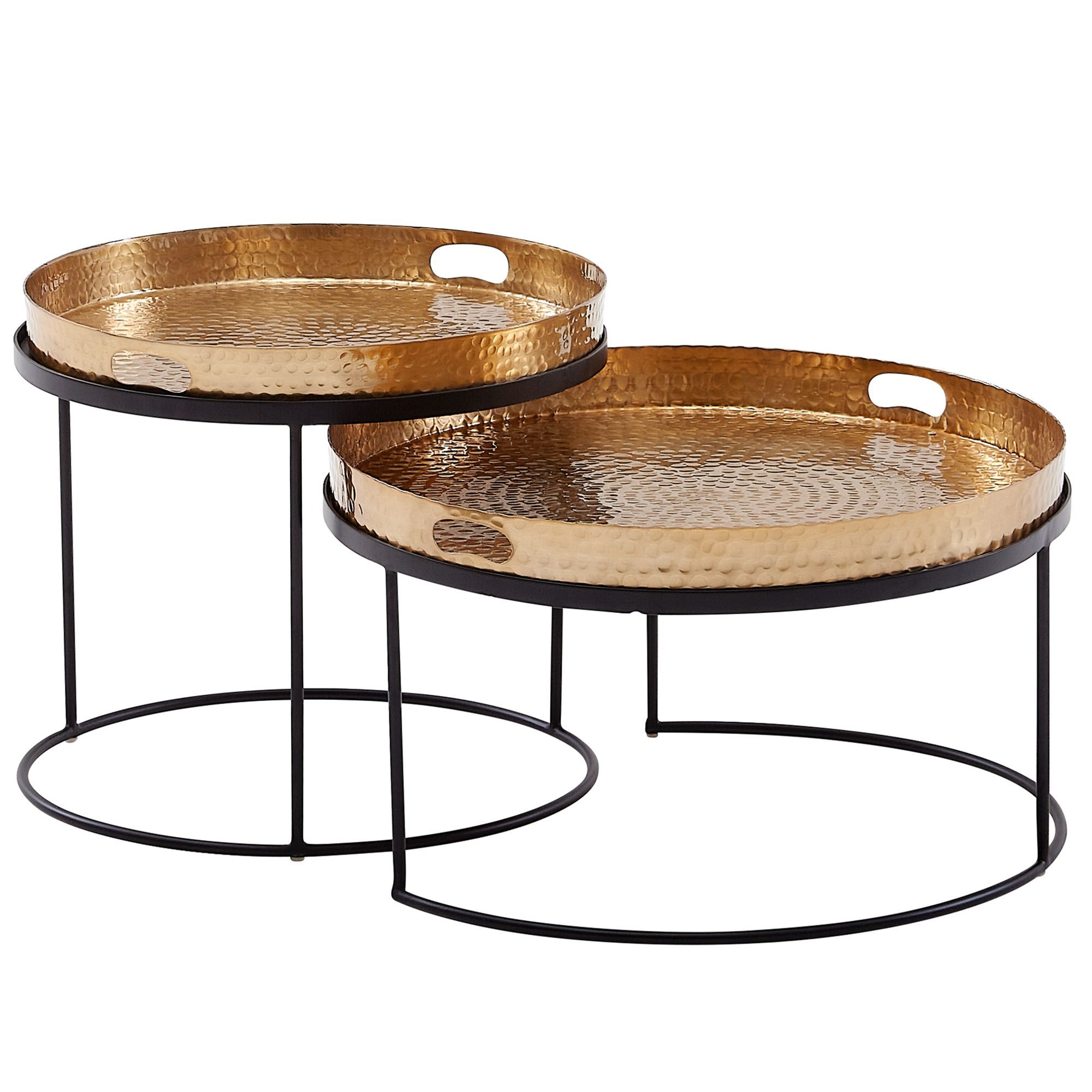 Lot de 2 tables basses YALA Lot de 2 tables basses YALA