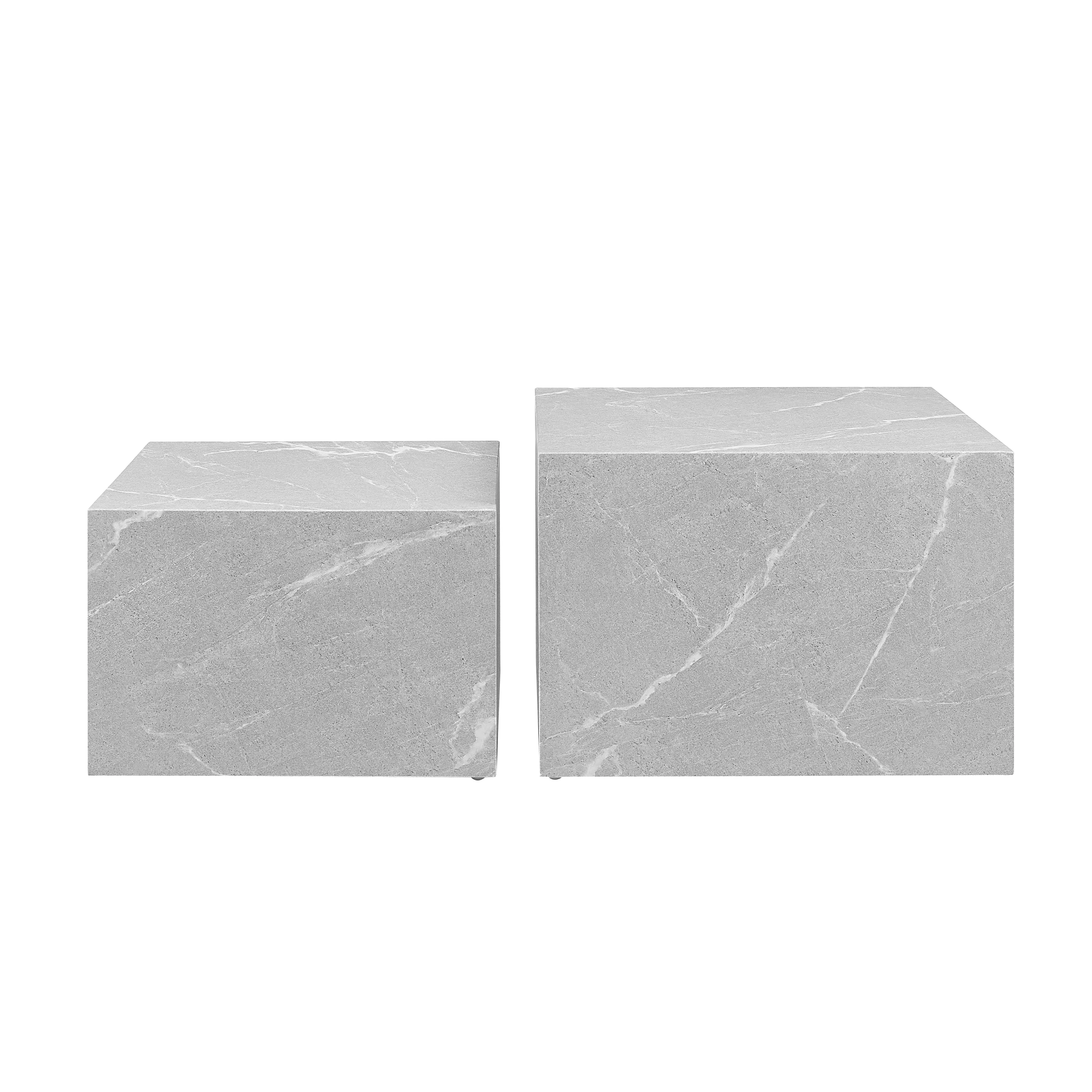 Lot de 2 tables basses AGUNG