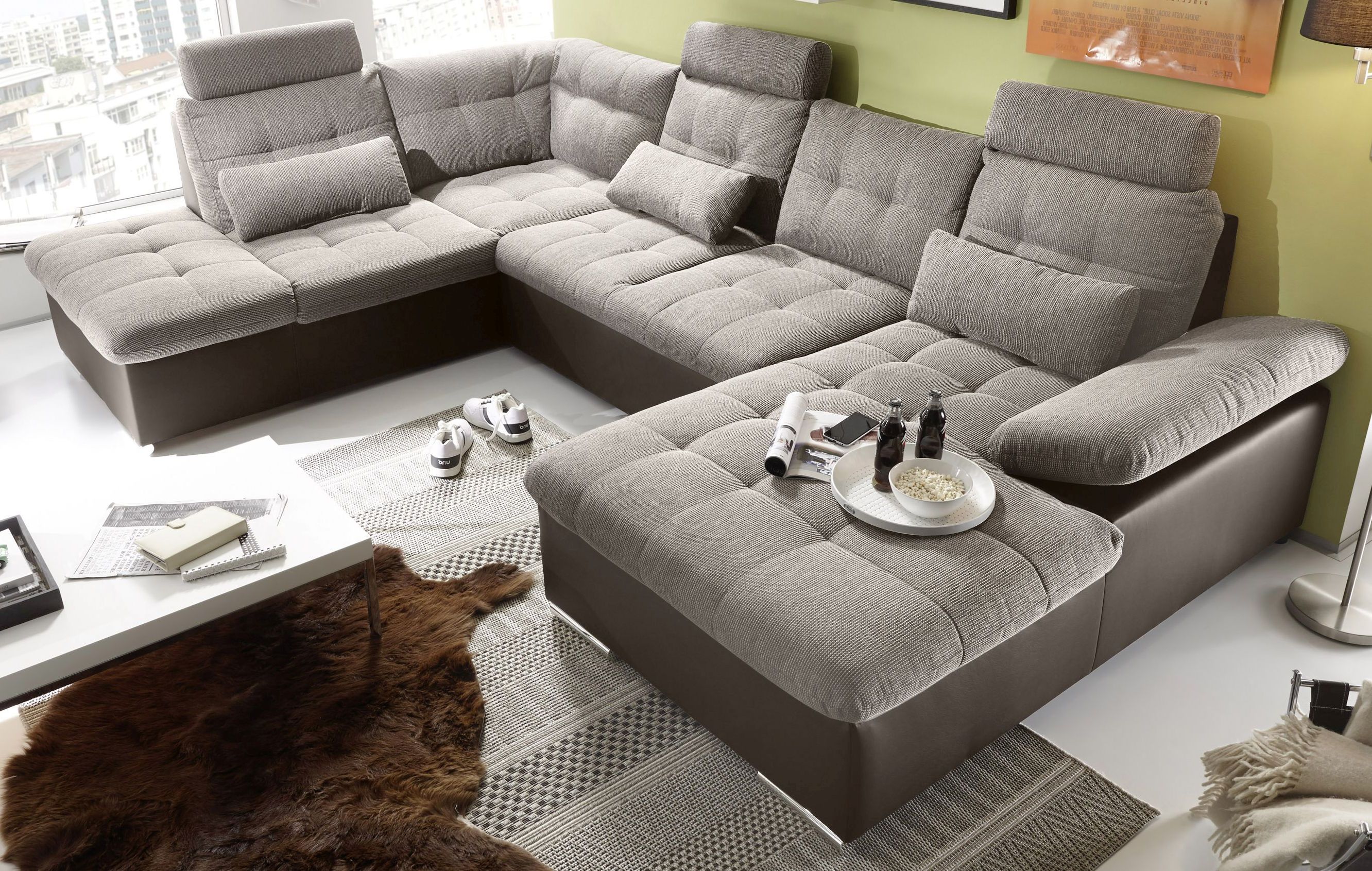 Canapé en U convertible JAKARTA Canapé en U convertible JAKARTA