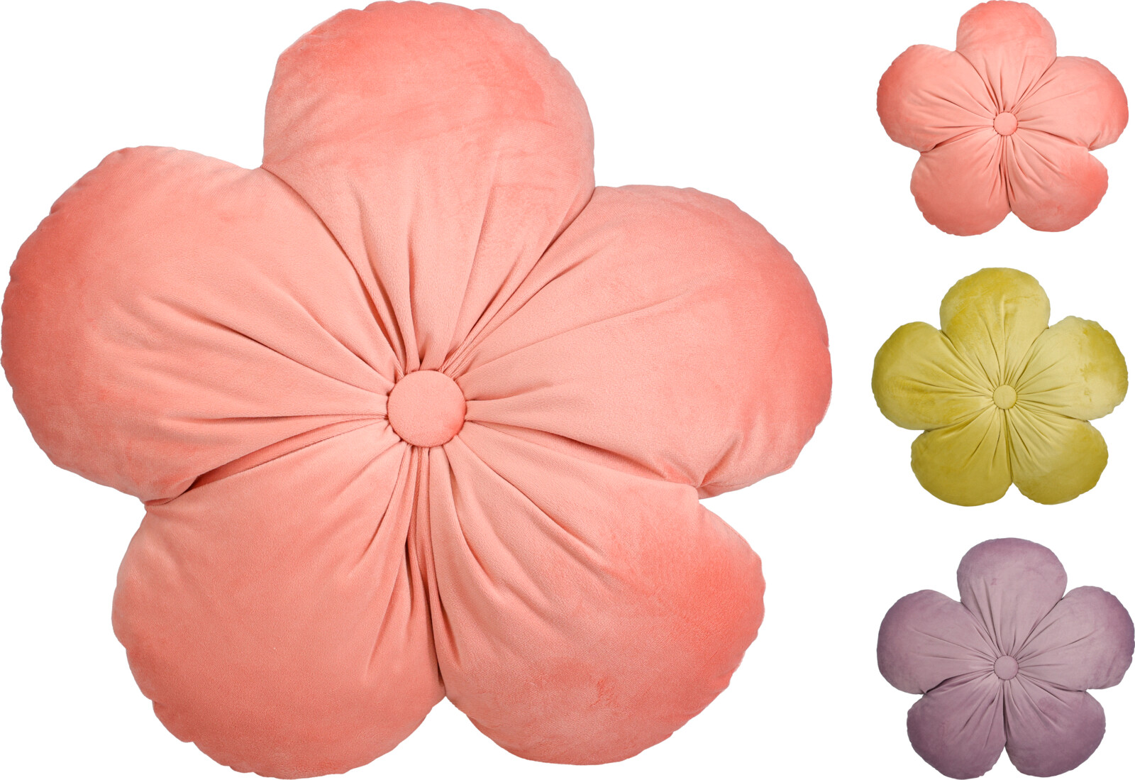 Coussin décoratif fleur DEKO