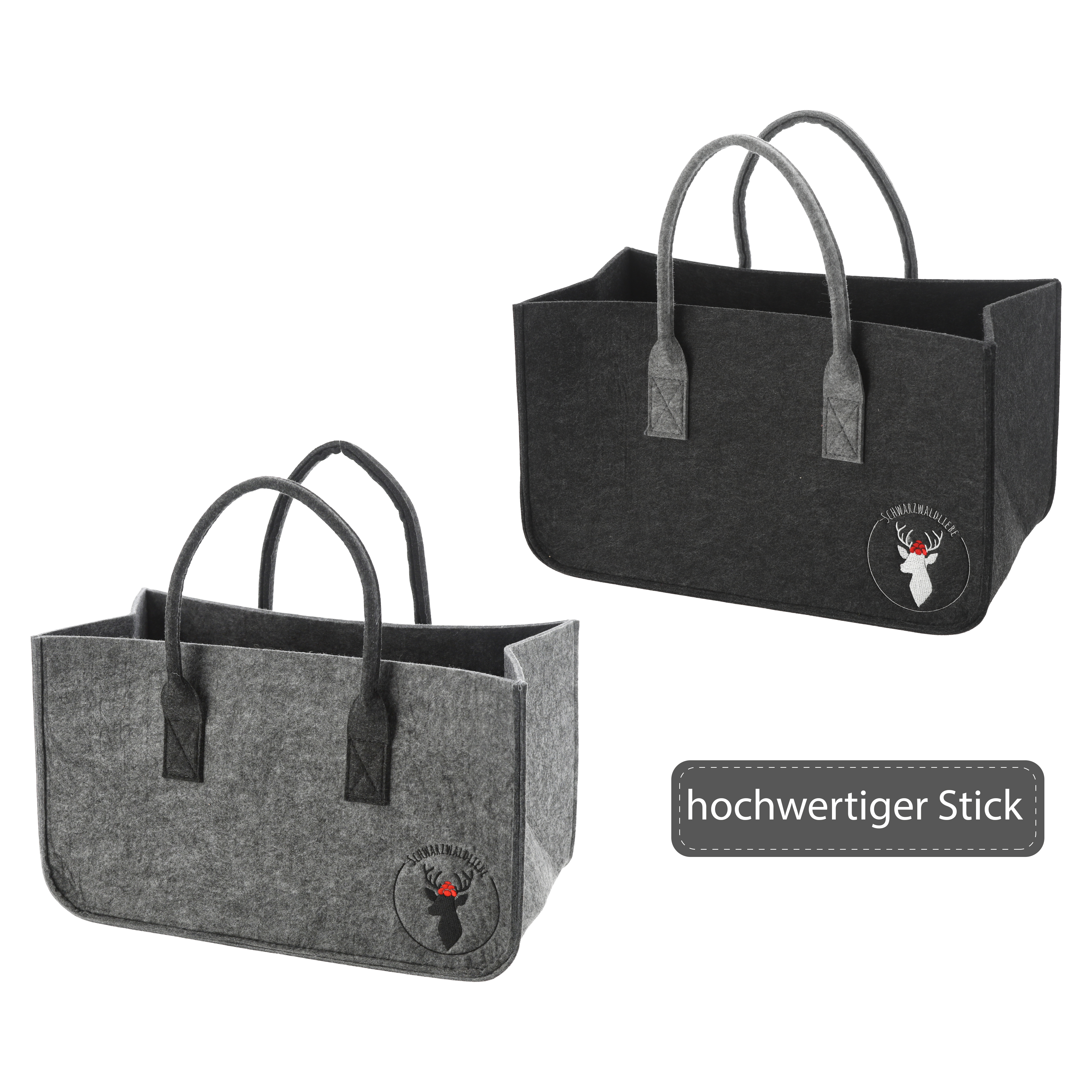 Sac en feutre Schwarzwaldliebe FILZ Sac en feutre Schwarzwaldliebe FILZ