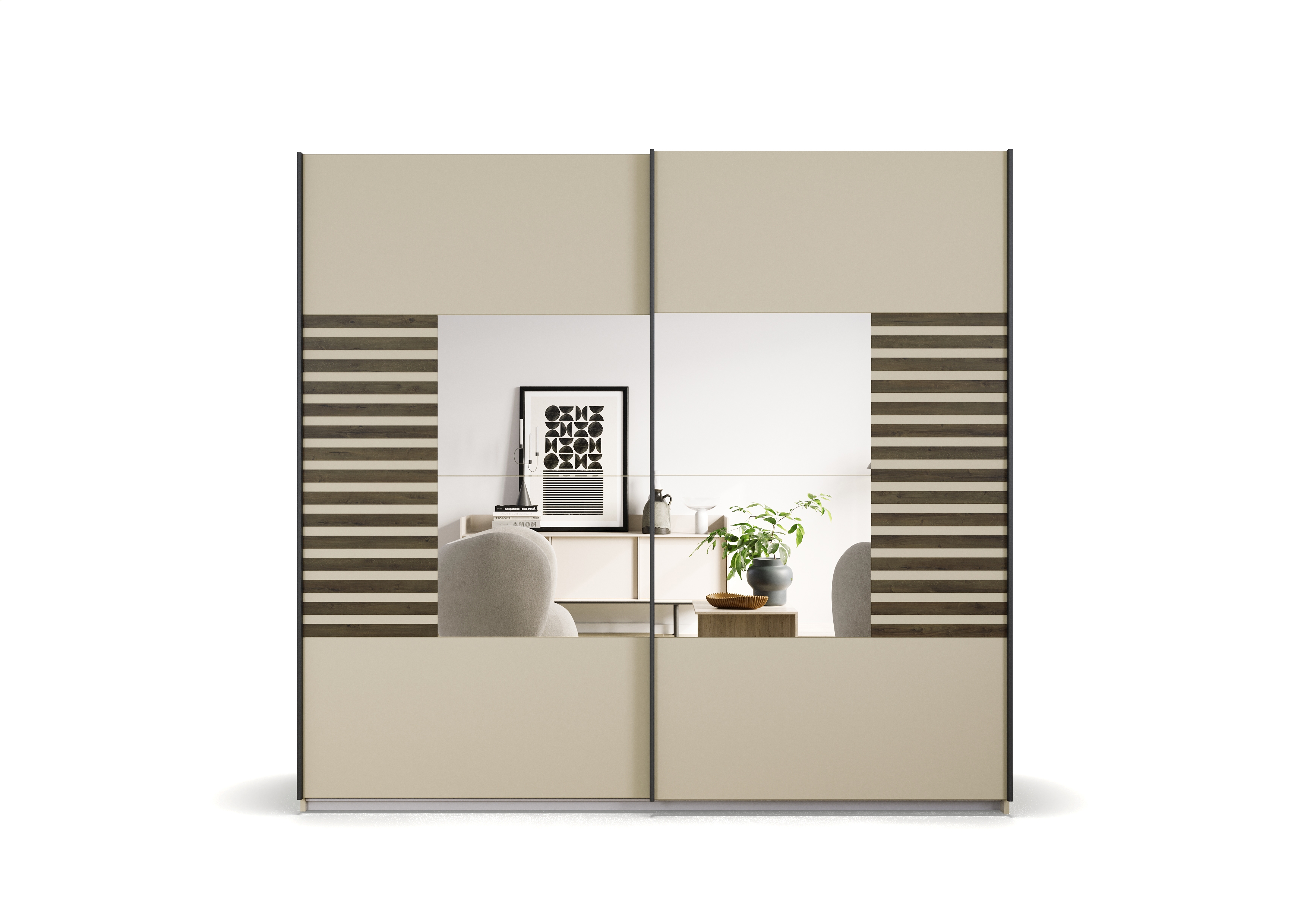 Armoire à portes coulissantes LISSABON Armoire à portes coulissantes LISSABON