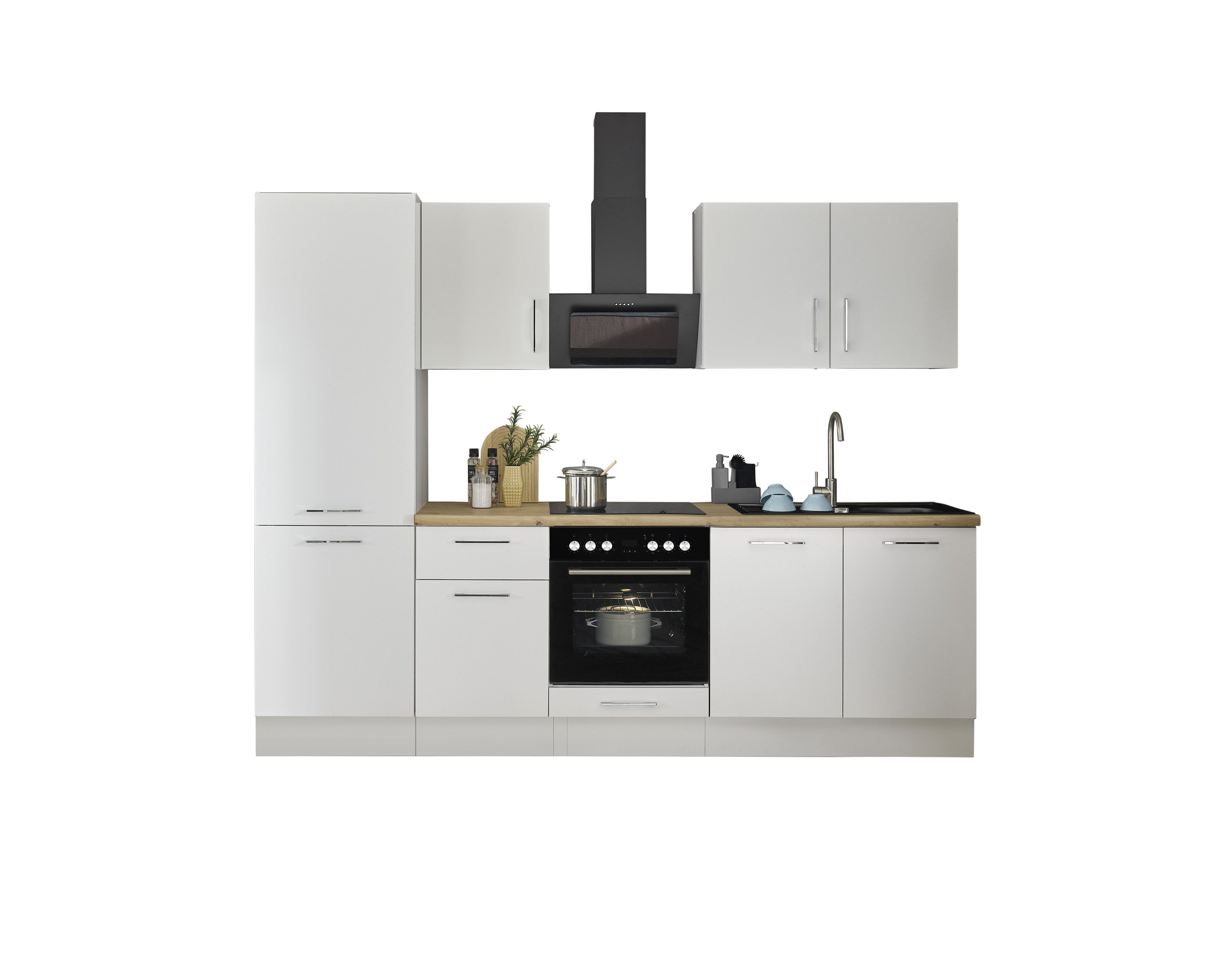 Bloc cuisine avec électroménager CORNWALL (bloc cuisine-réfrigérateur) II Bloc cuisine avec électroménager CORNWALL (bloc cuisine-réfrigérateur) II