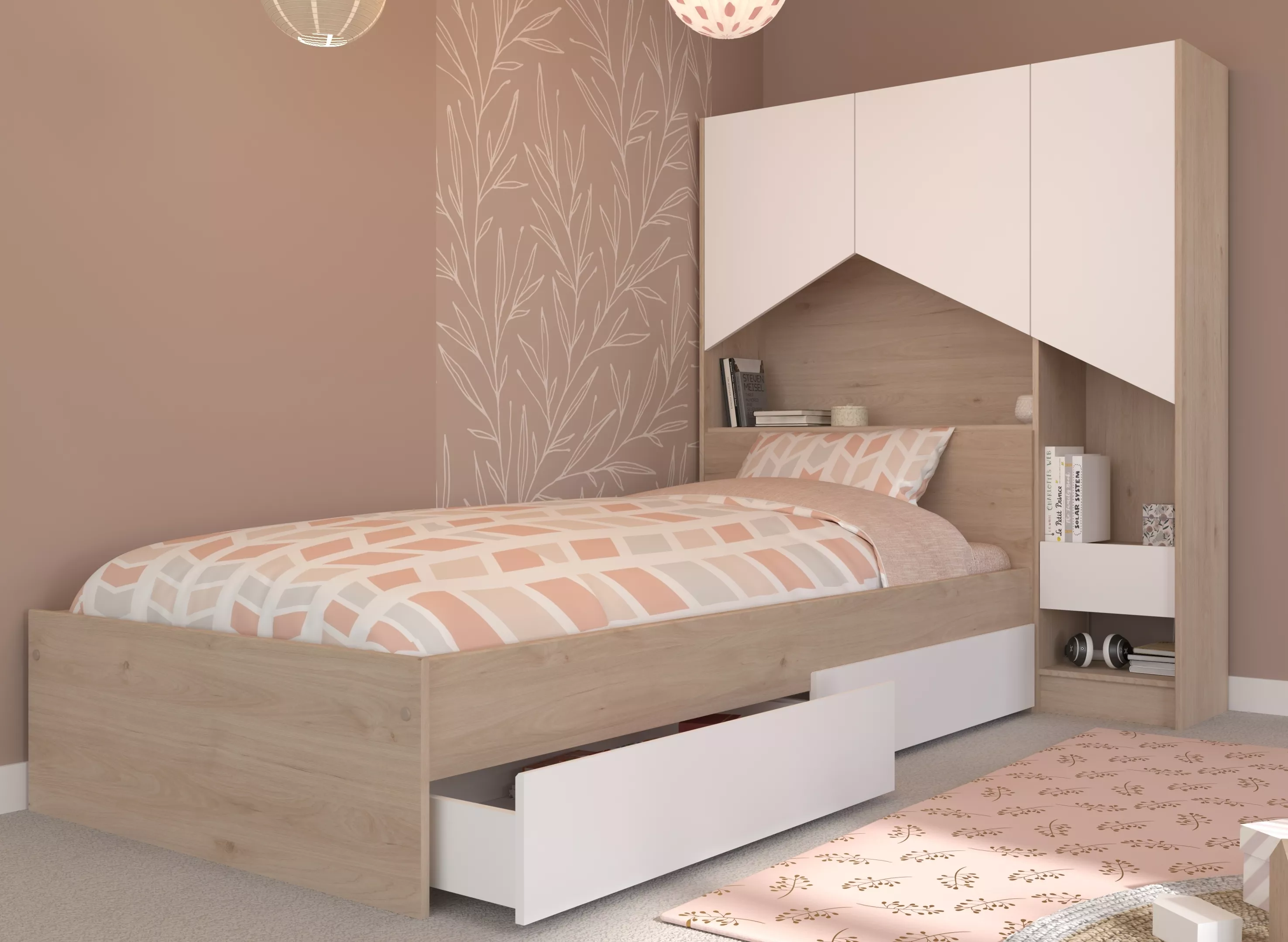 Chambre ado 3 éléments PHÖNIX 8