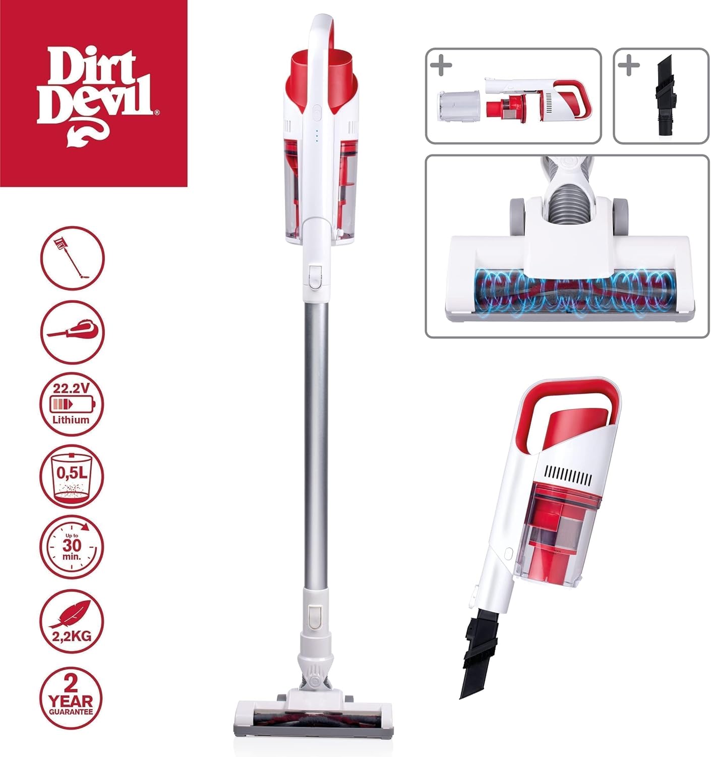 Staubsauger 2-in-1 DIRT DEVIL