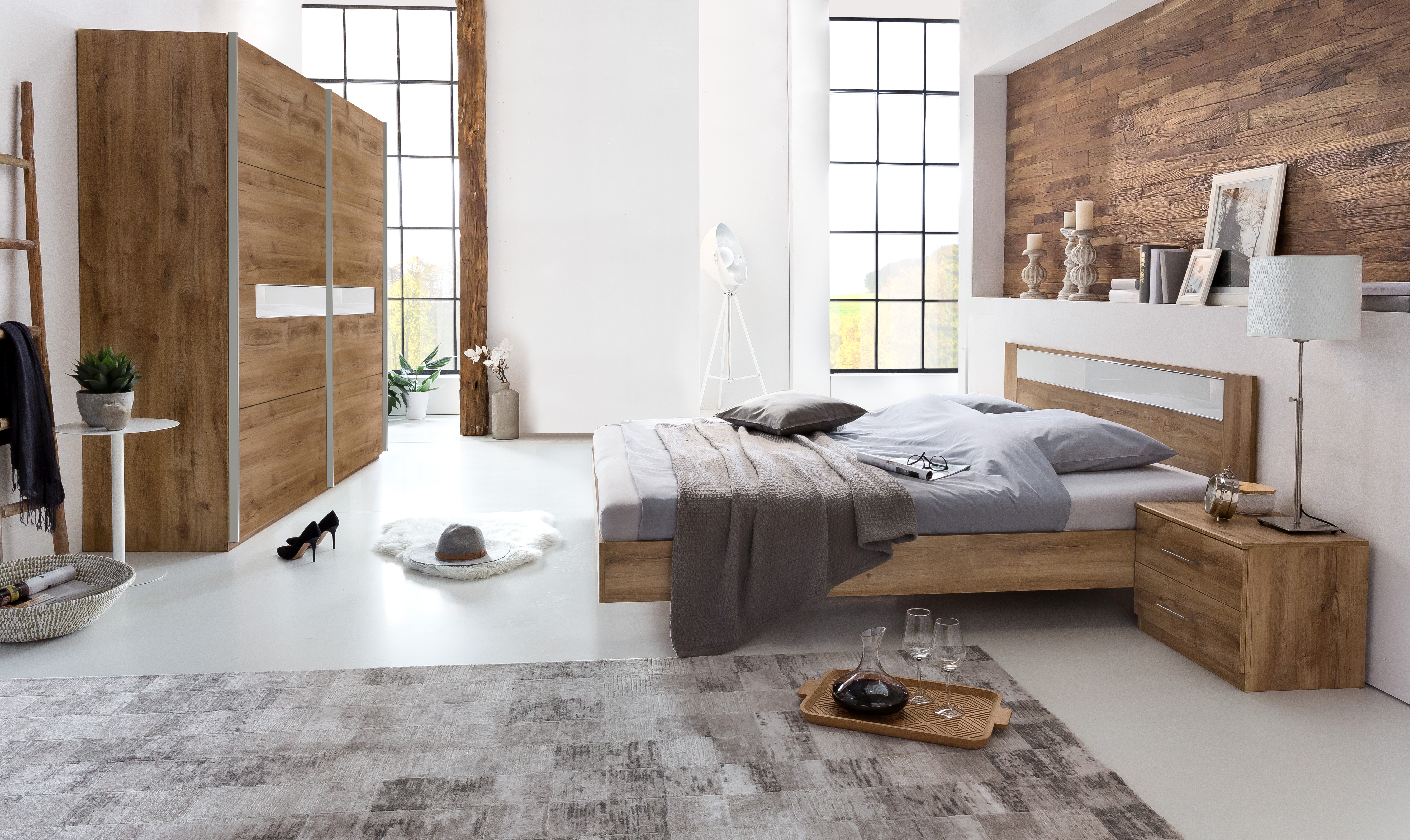 Chambre à coucher 4 éléments PAMELA Chambre à coucher 4 éléments PAMELA