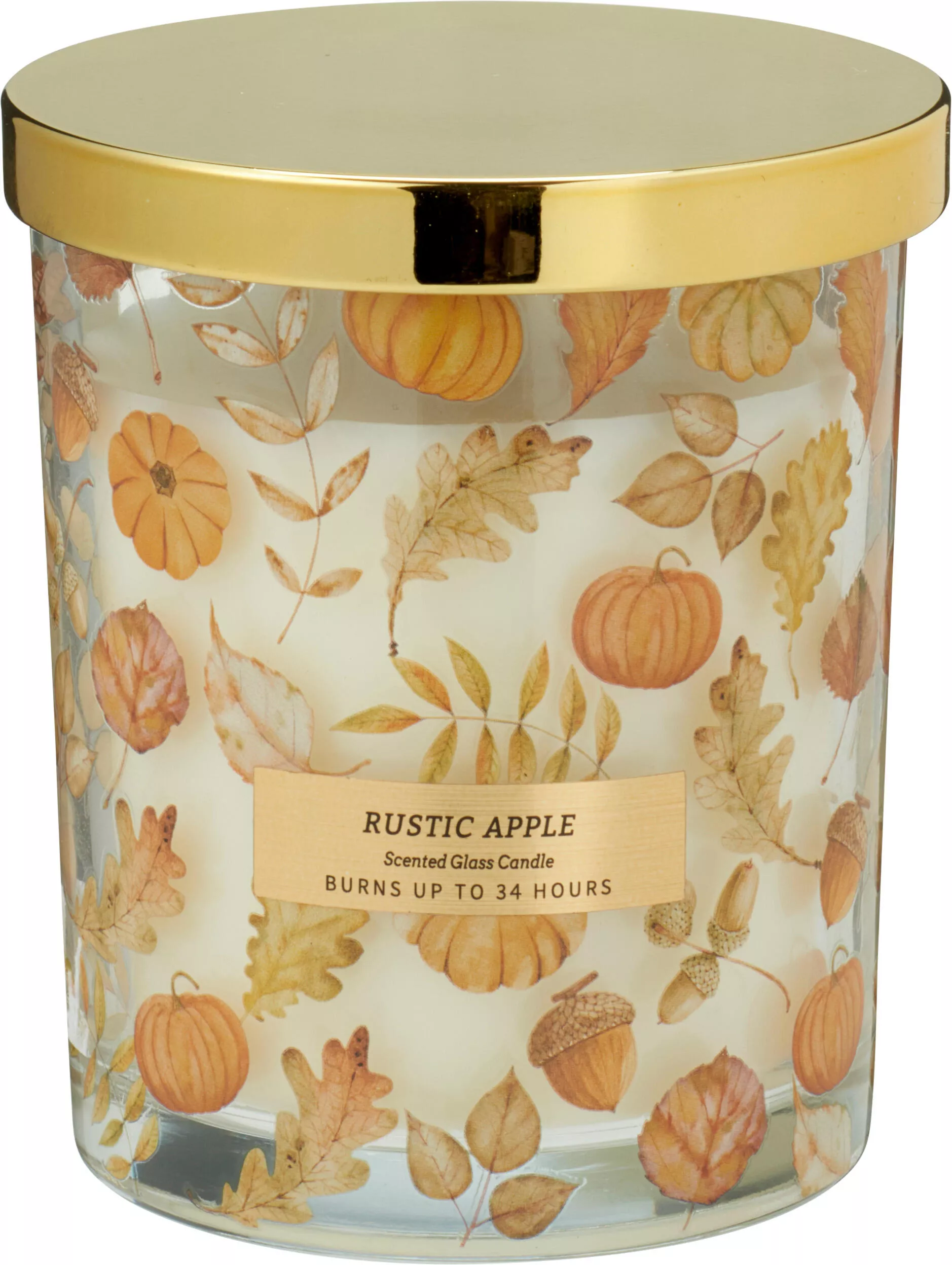 Bougie dans pot en verre HERBST Bougie dans pot en verre HERBST