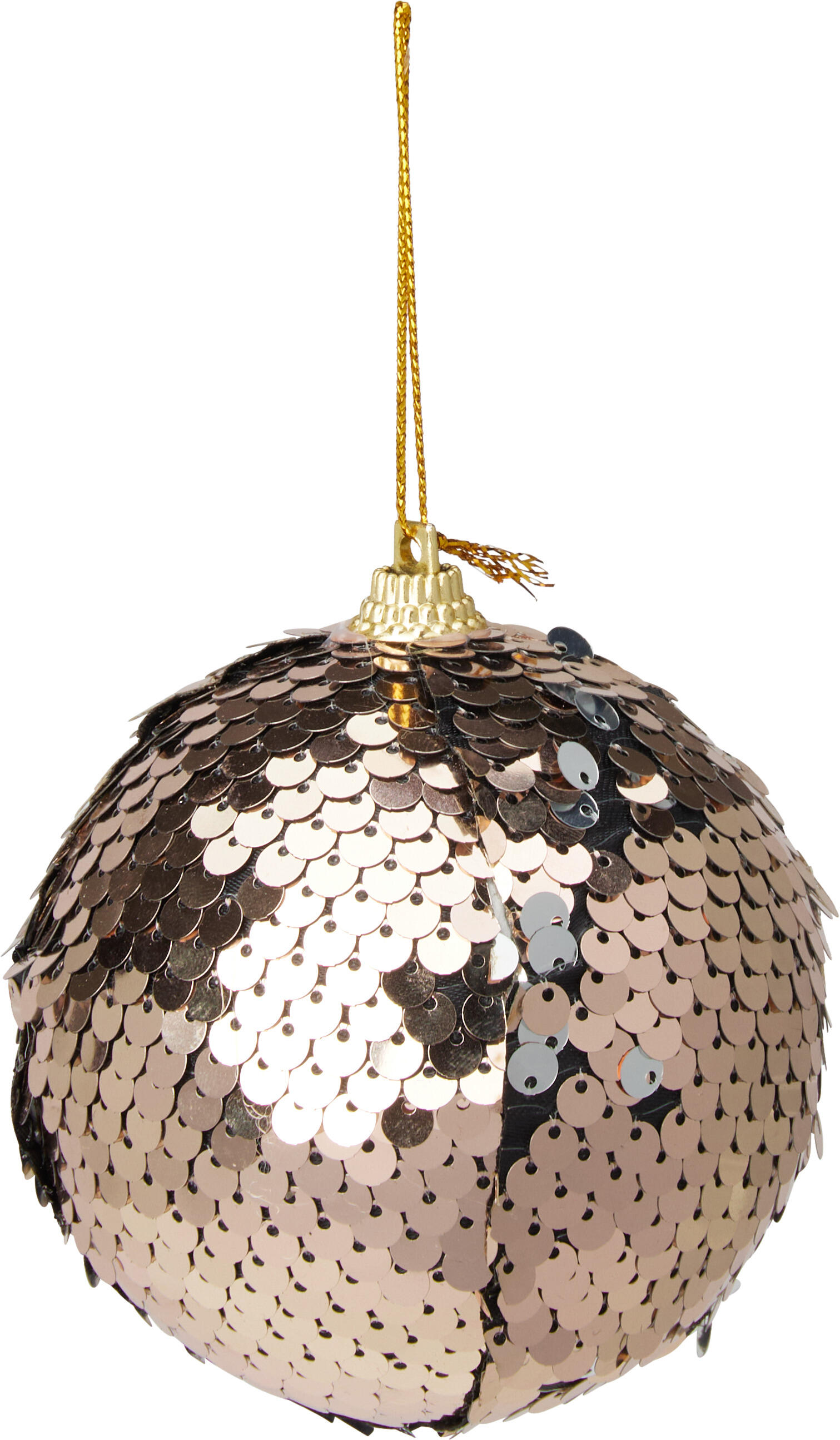 Boule de Noël à paillettes CHRISTMAS