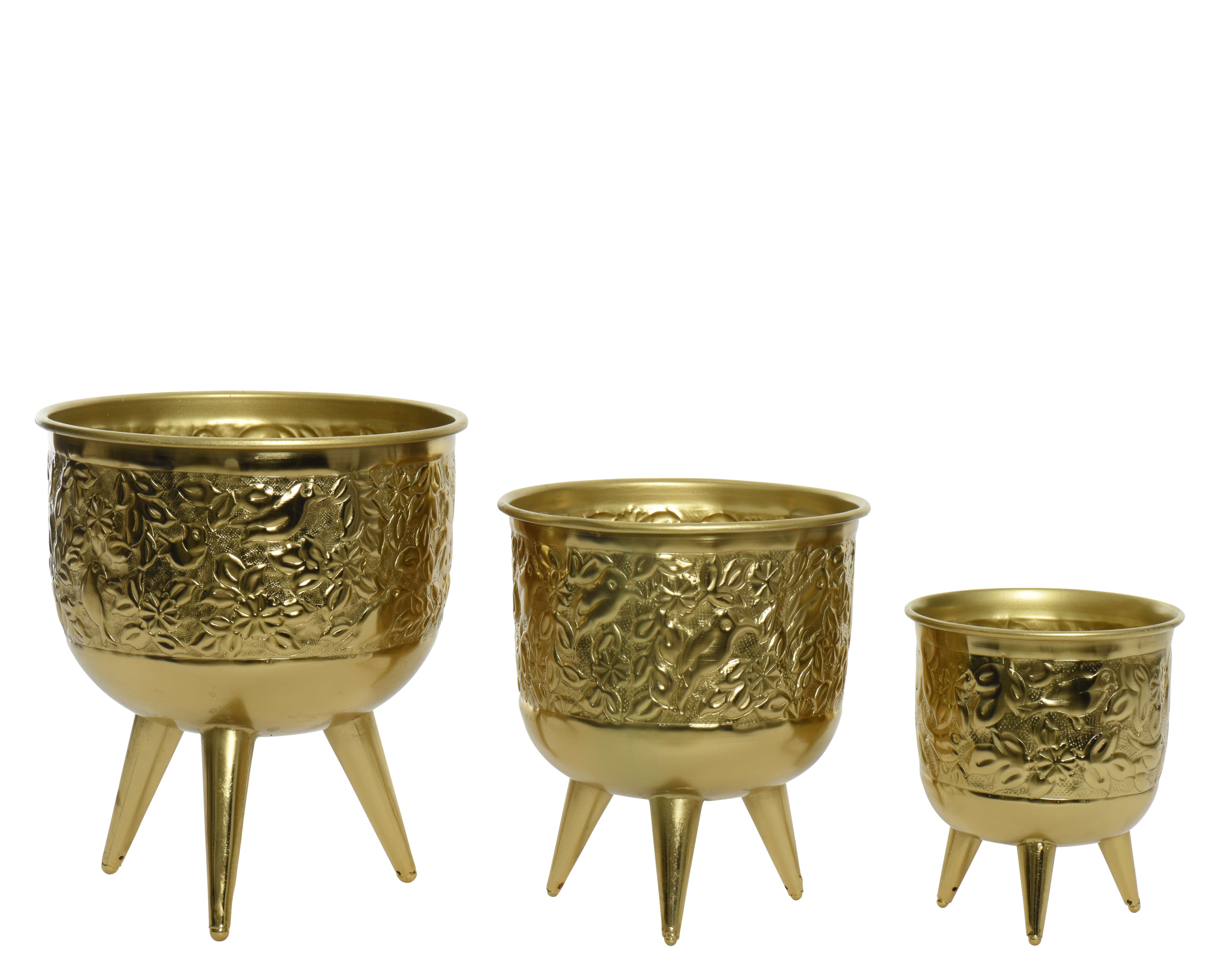 Petit cache-pot en fer MARRO