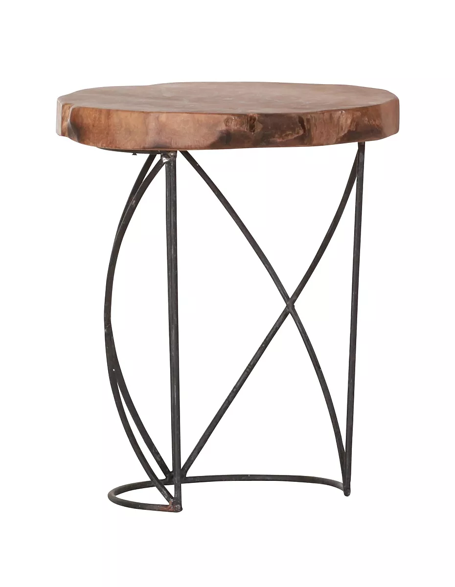 Lot de 3 tables d'appoint NATURE