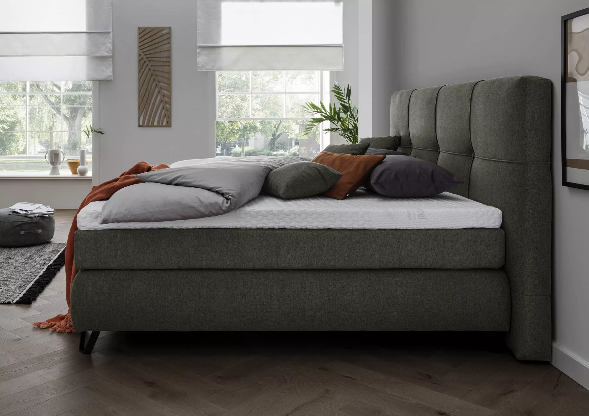 Lit boxspring PAROS