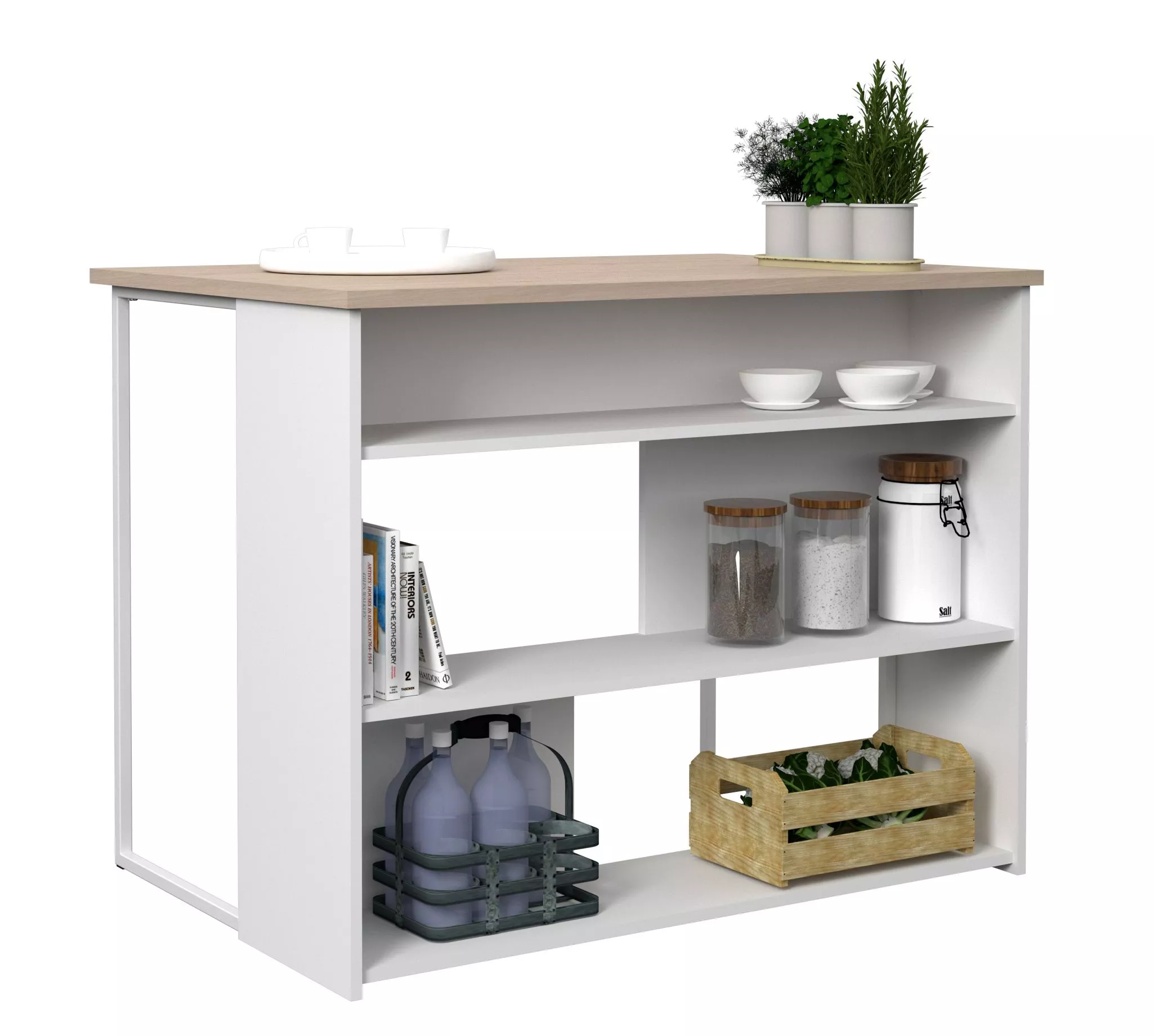Buffet de cuisine et table bar SOCOOL 1